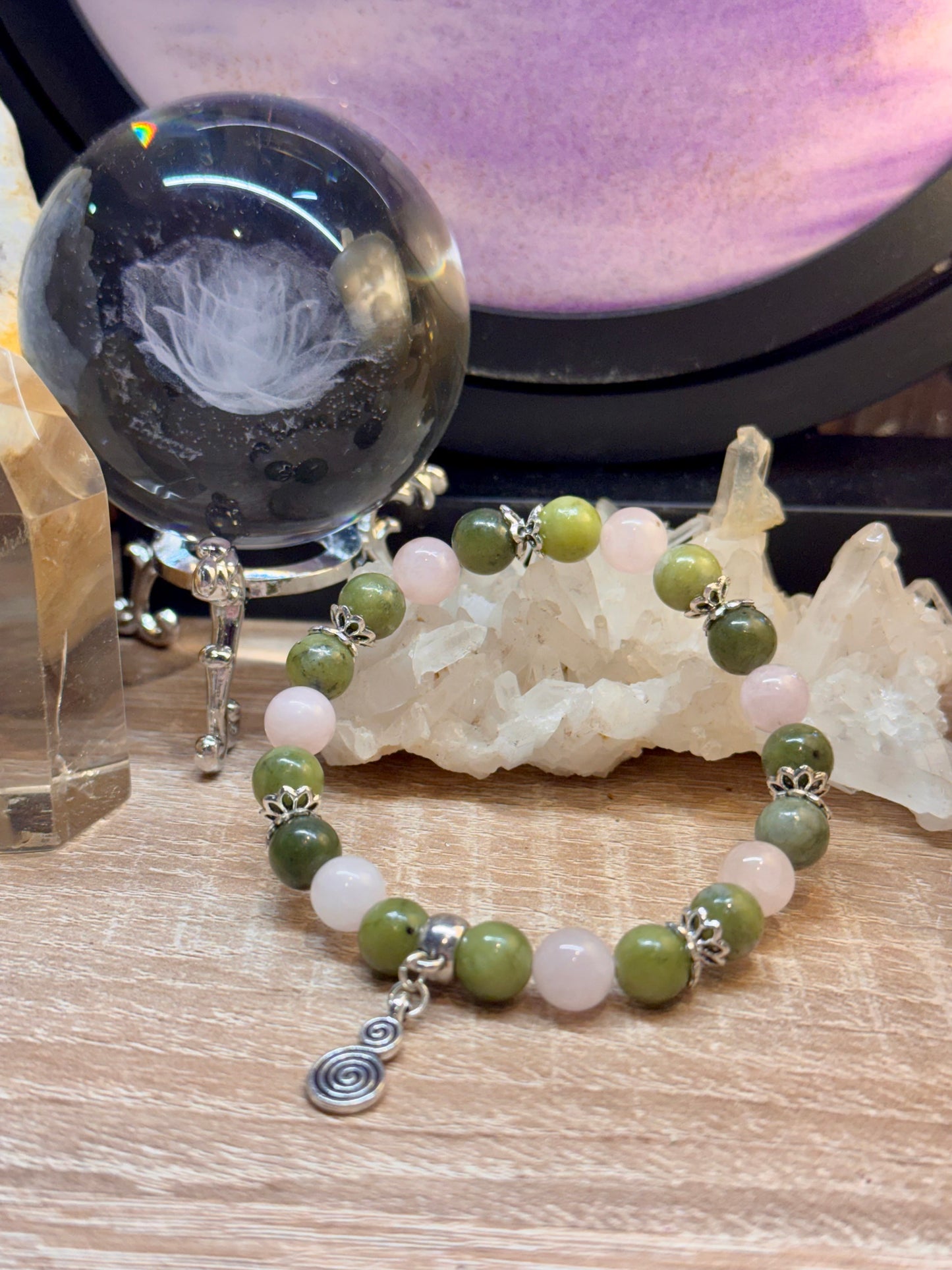 Bracelet "Apaisement et Amour Inconditionnel "