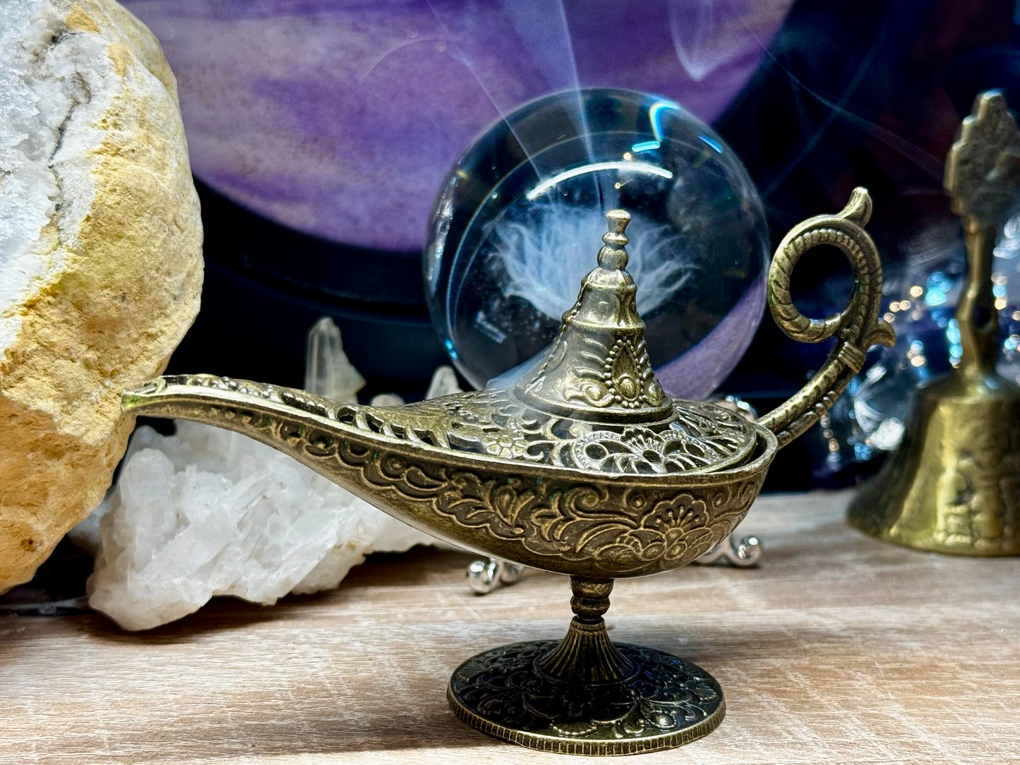 Lampe Aladdin Brûleur d’encens