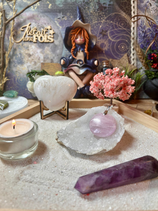 Pendentif de kunzite