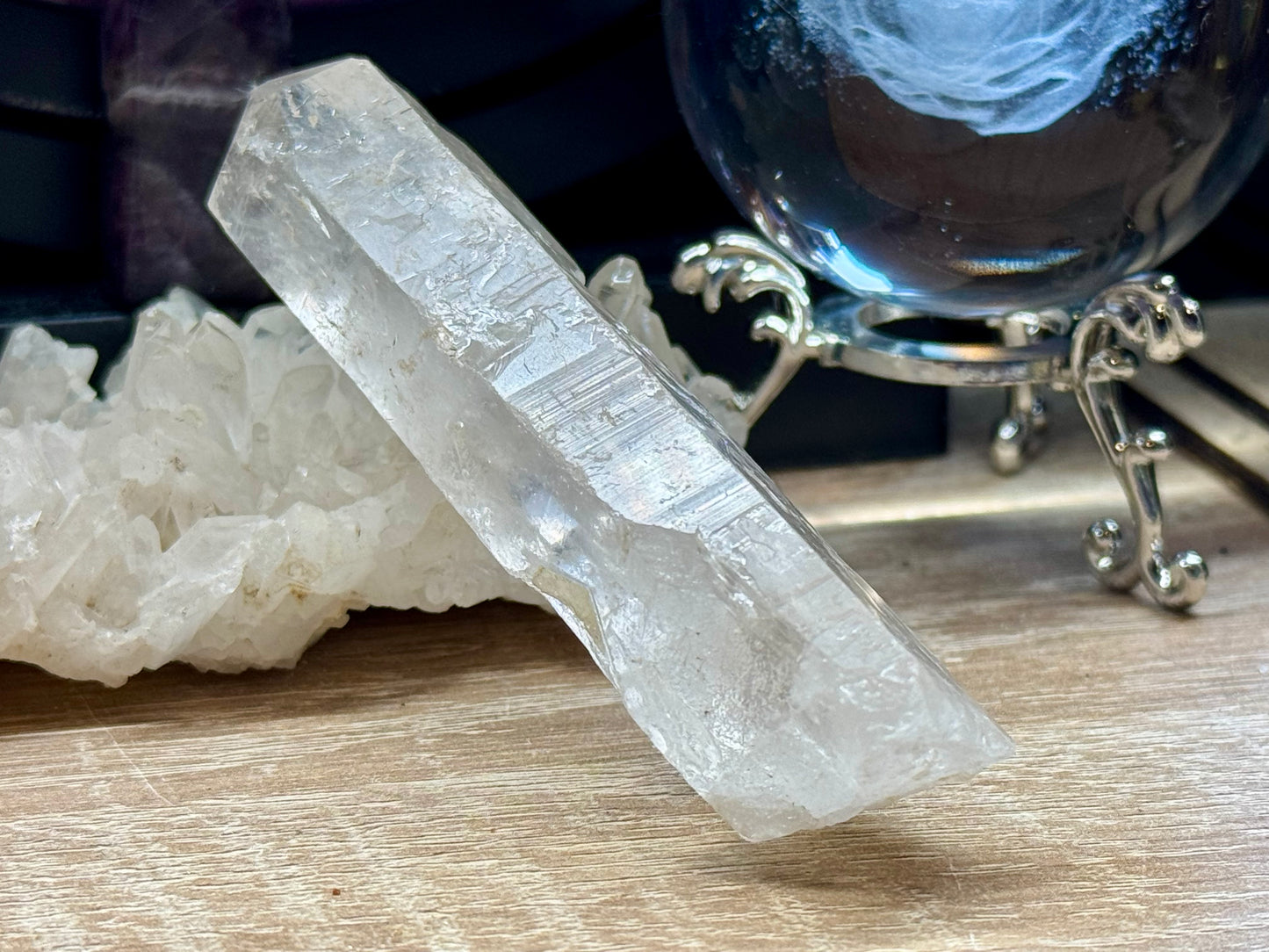 Pointe de Quartz Lémurien 3