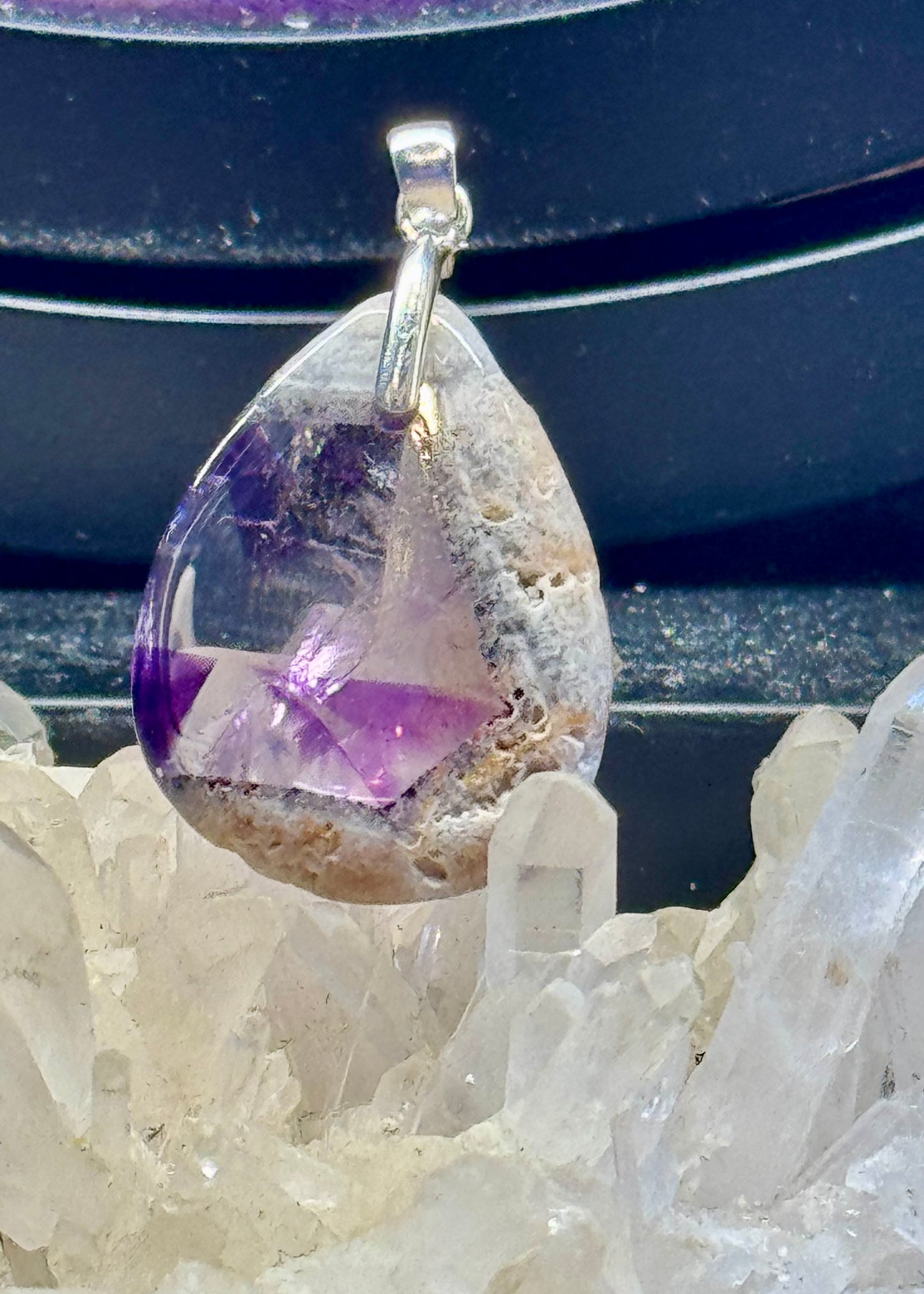 Pendentif d’améthyste