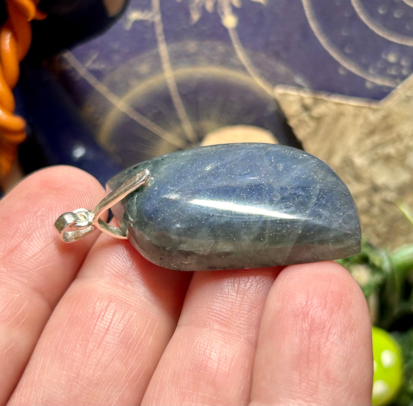 Pendentif en labradorite