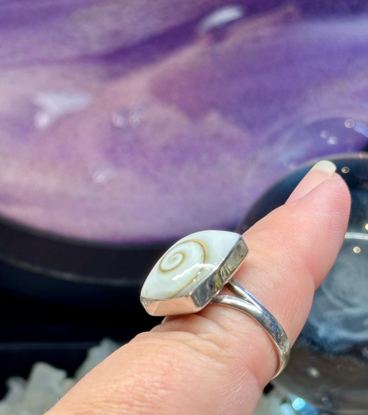 Bague Oeil de Shiva - T57