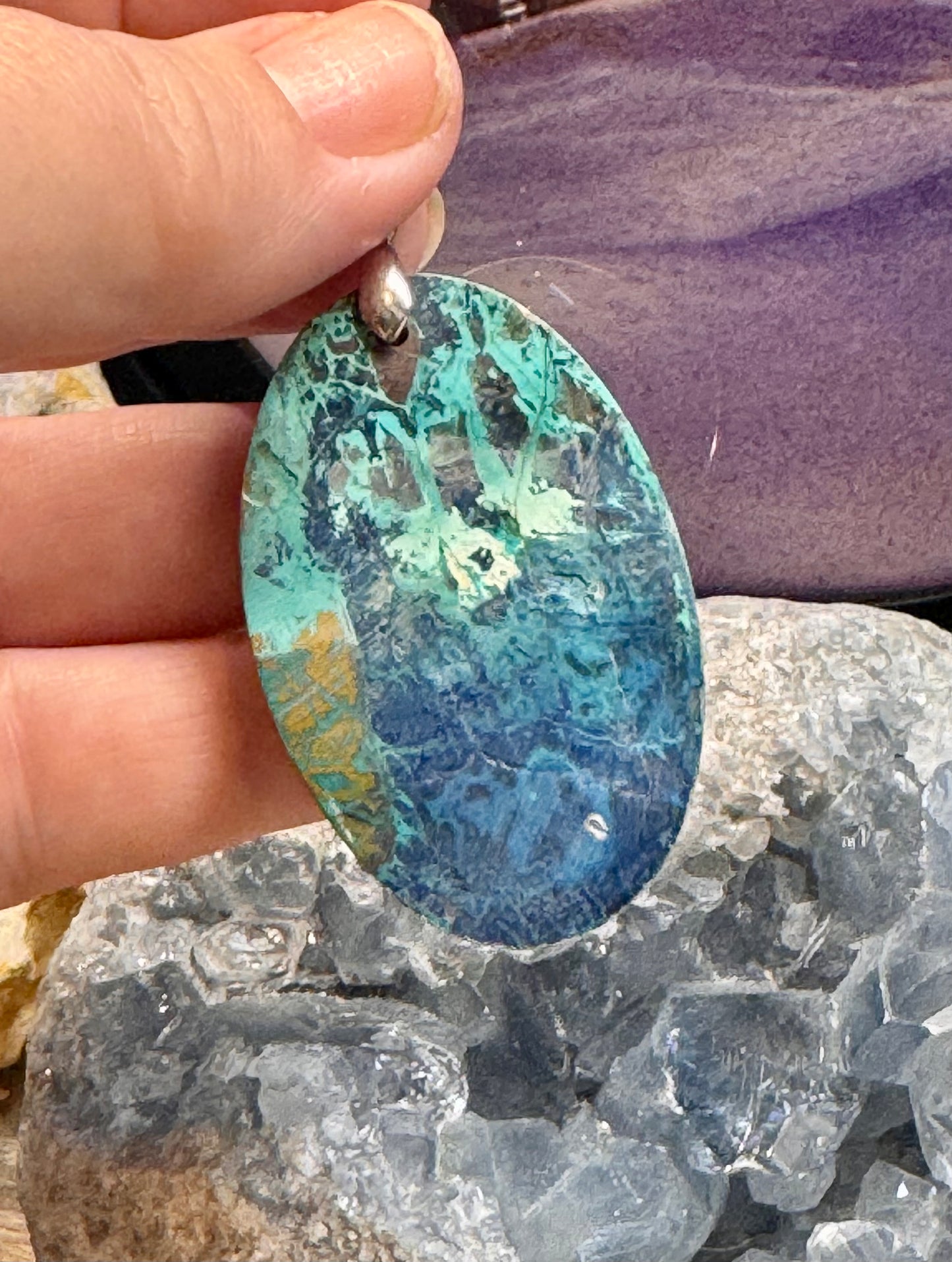 Pendentif de shattuckite