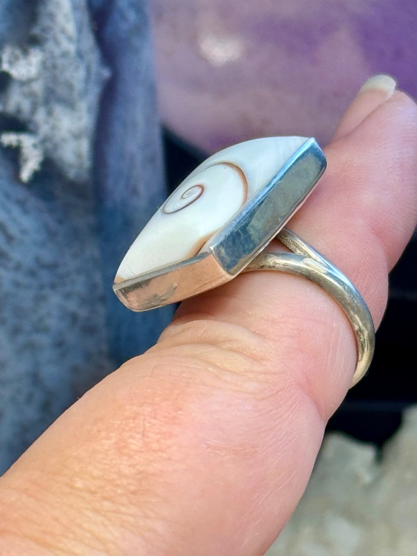 Bague Oeil de Shiva T54