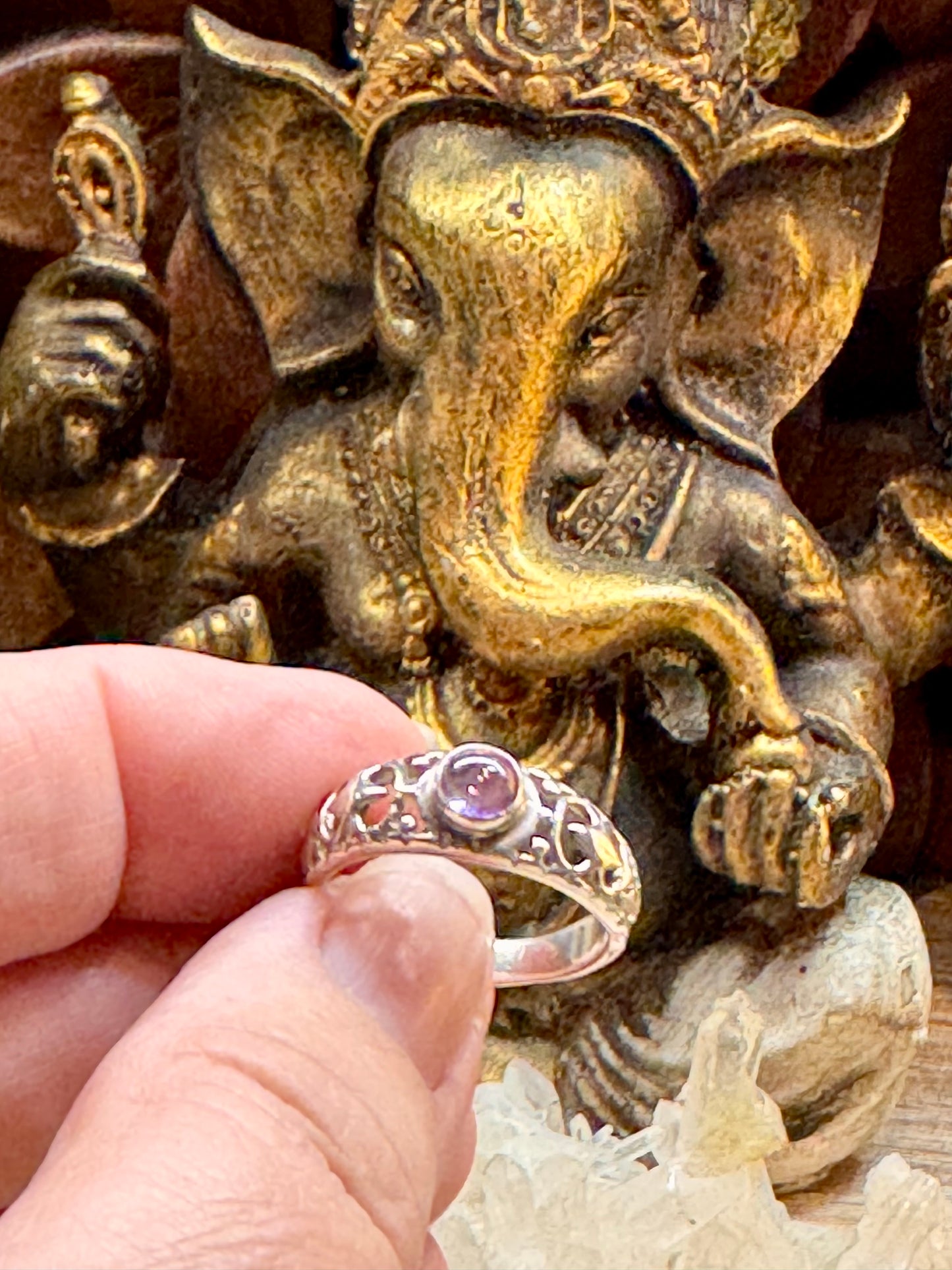 Bague Améthyste T56