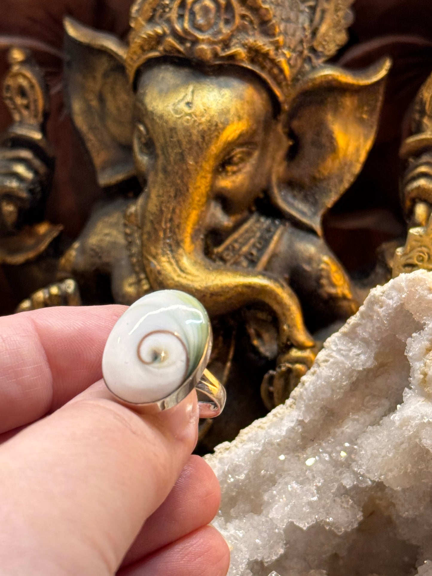 Bague Œil de Shiva T52