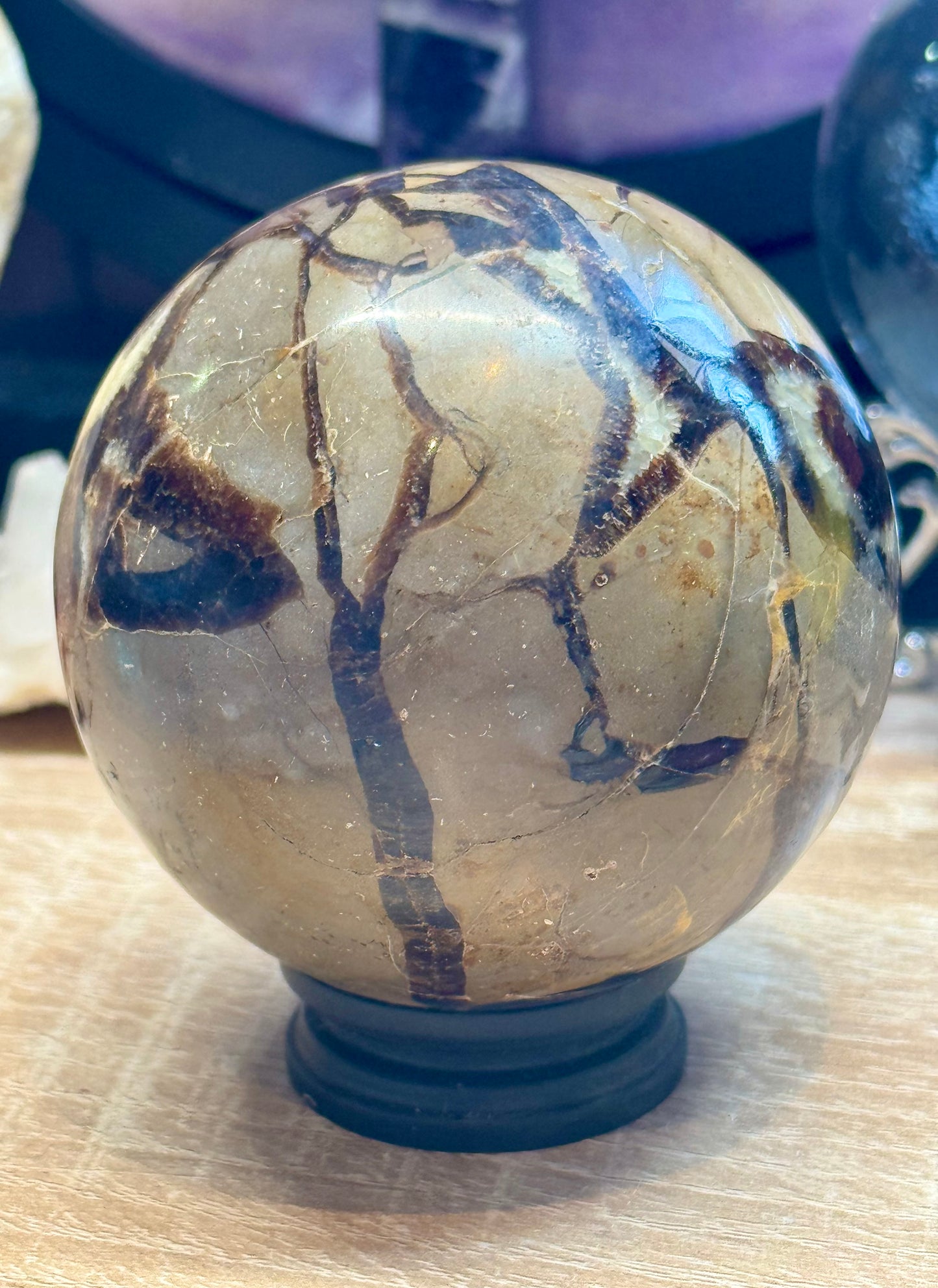 Sphère de Septaria Sauvage