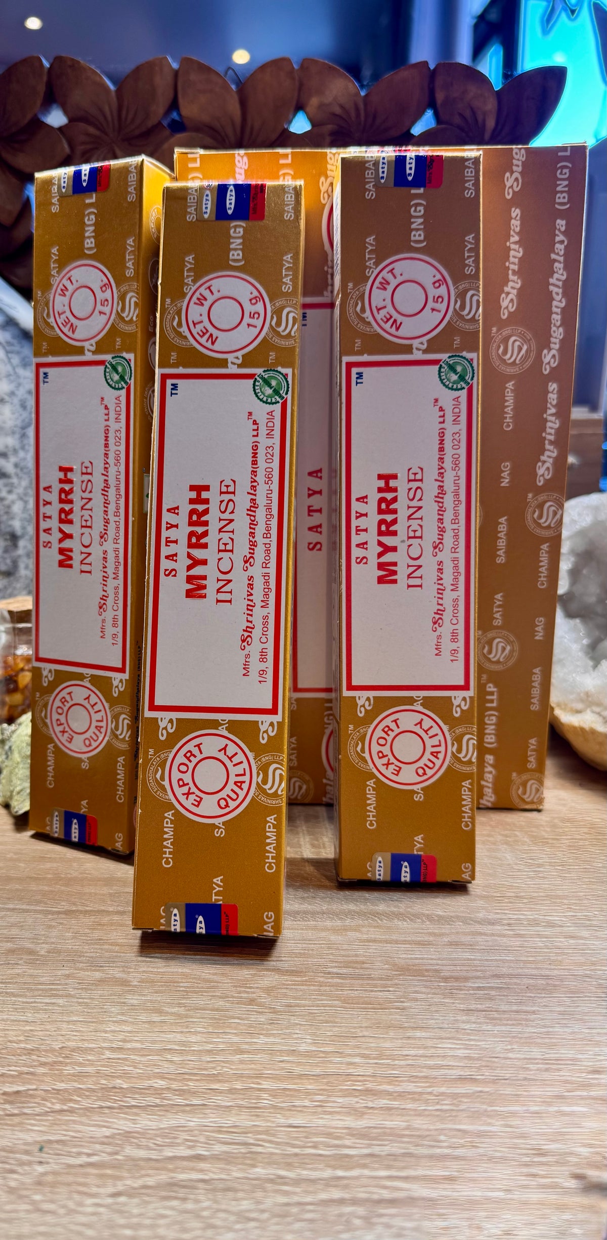 Encens Satya Myrrh