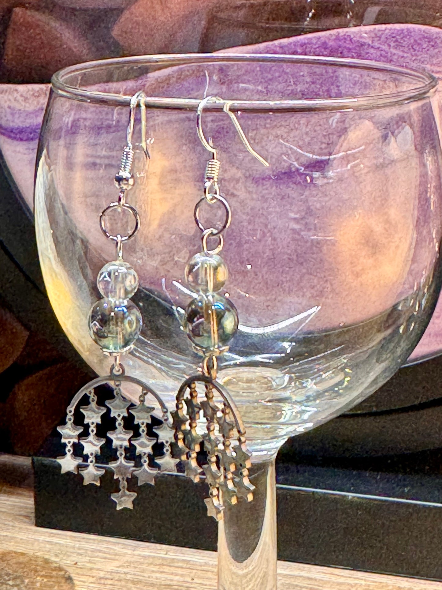 Boucles d’oreilles étoiles