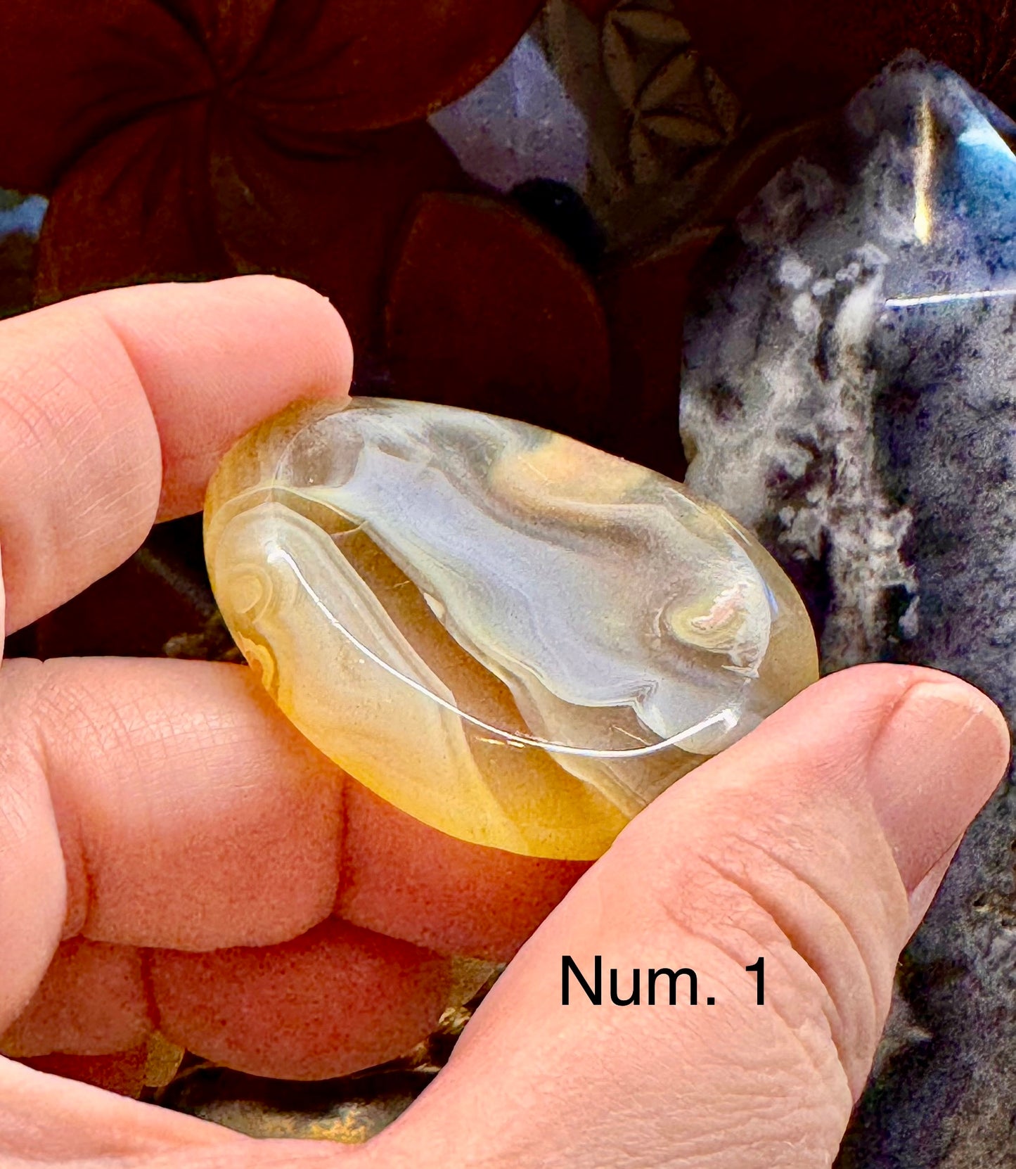Pierre anti-stress en Agate