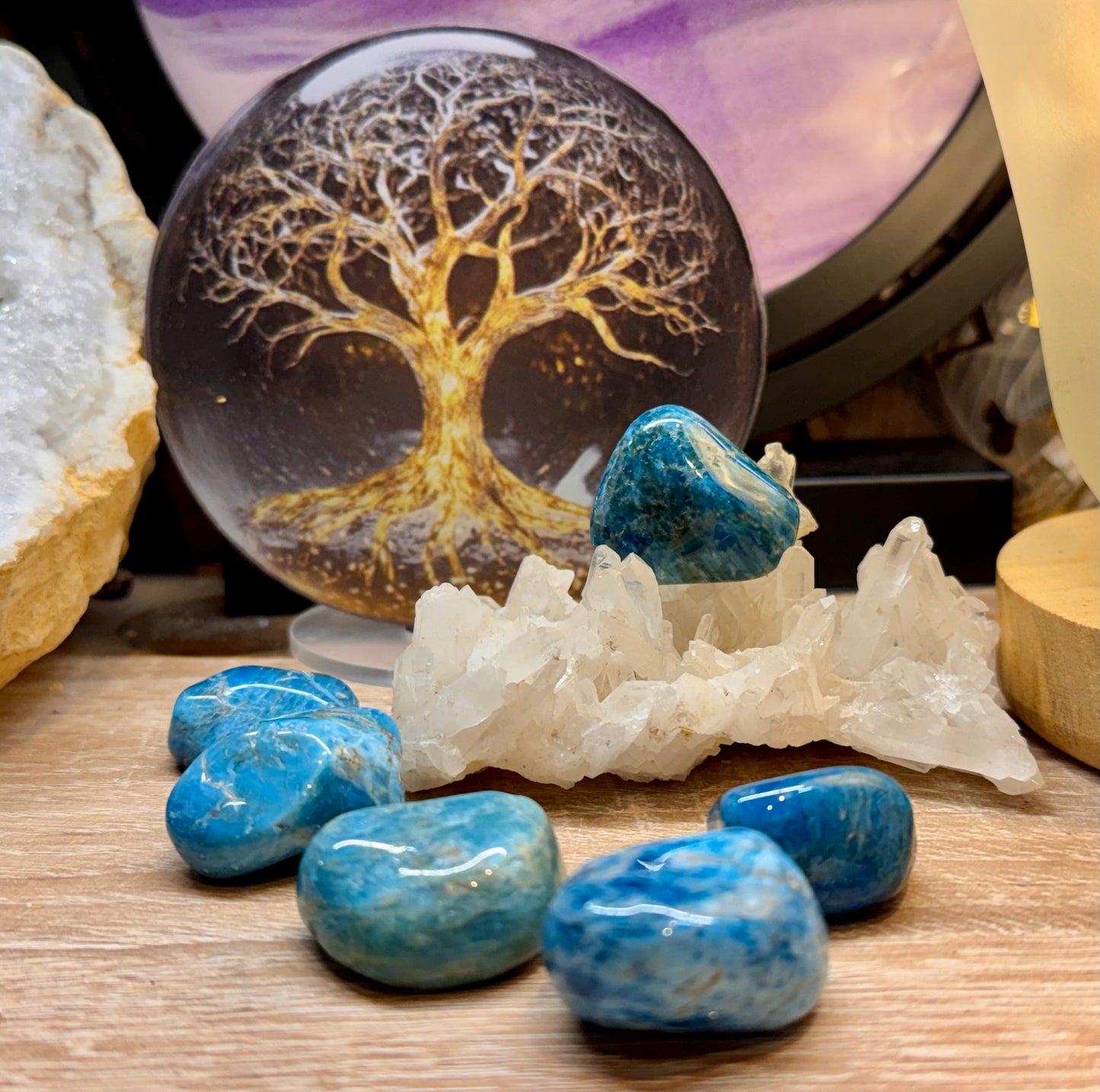 Pierres roulées d’Apatite