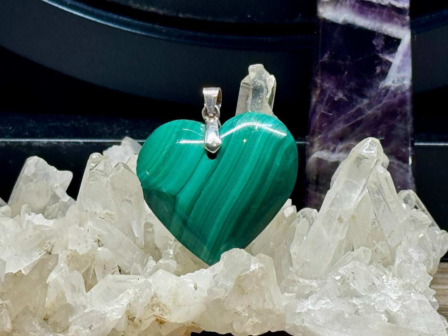 Pendentif de Malachite