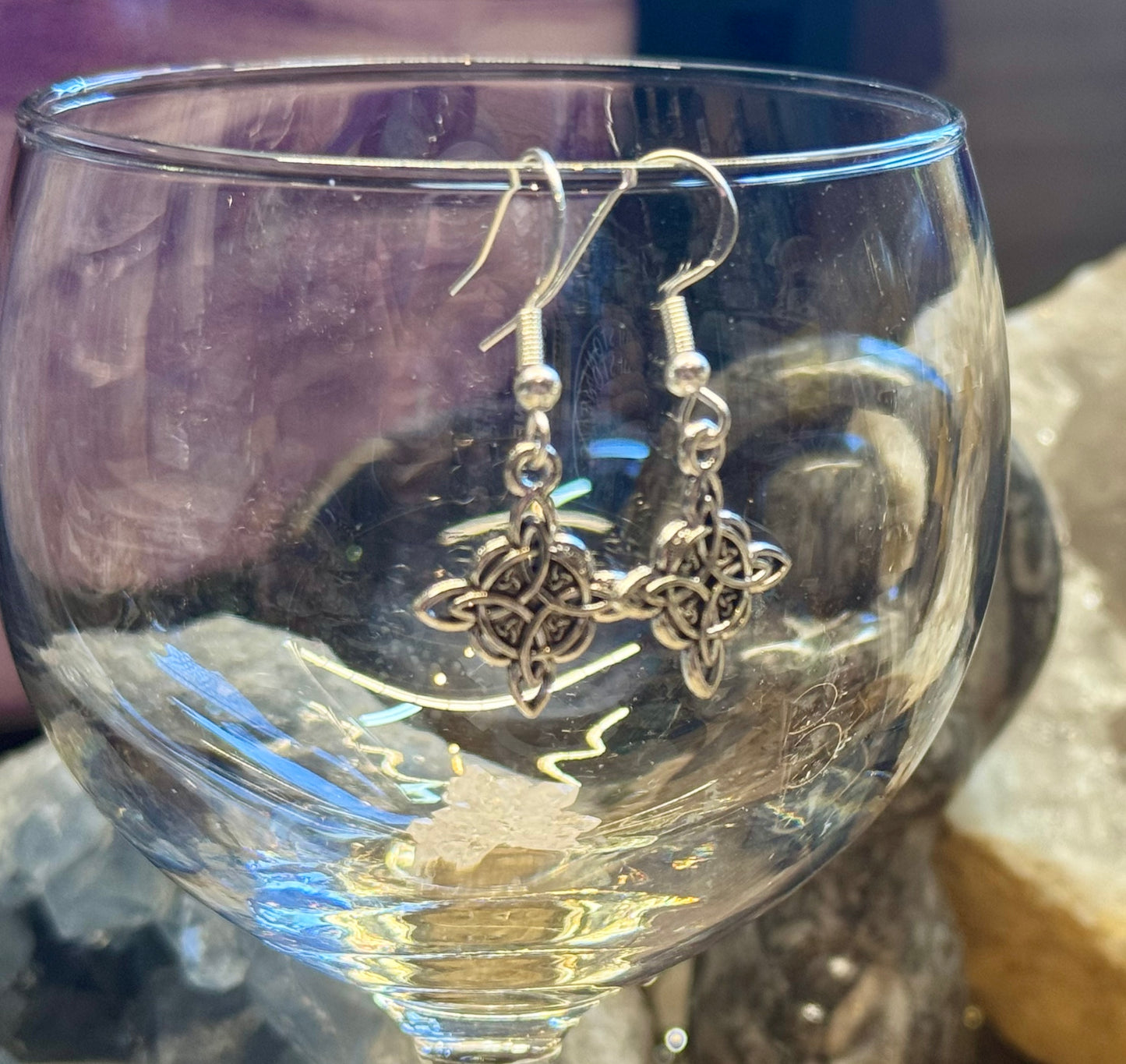 Boucles d’oreilles Noeuds de sorcière