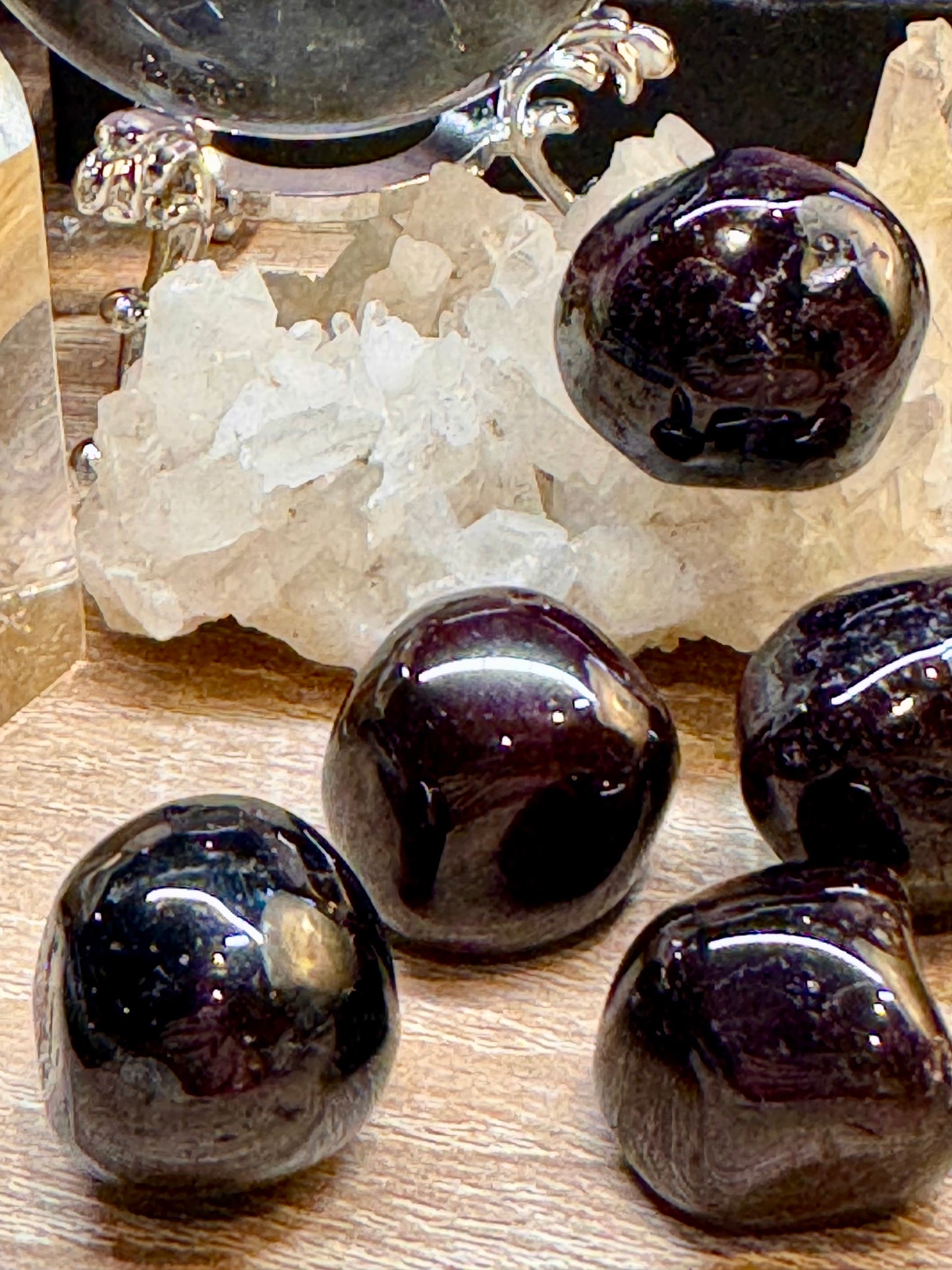 Pierres roulées de Grenat