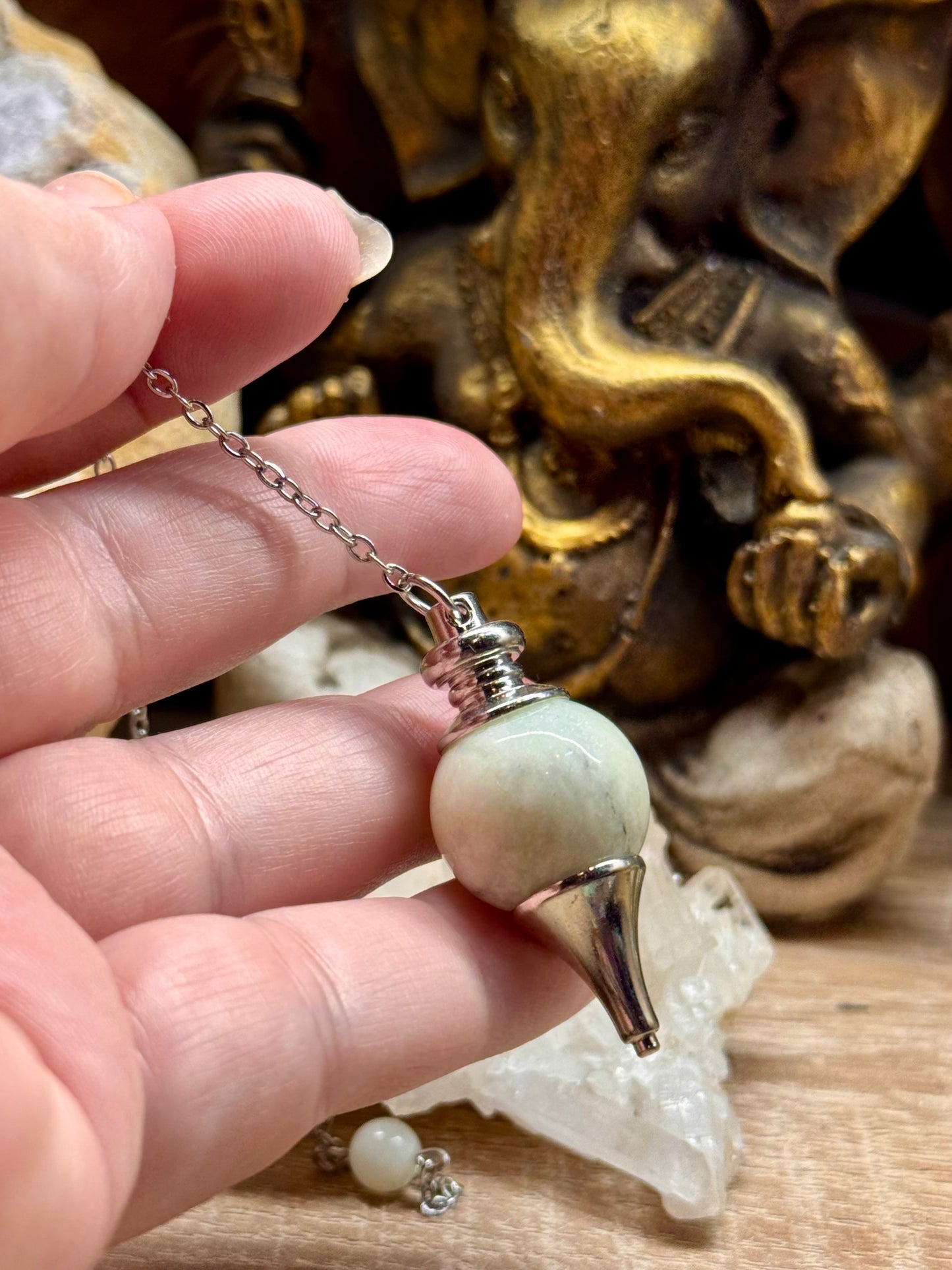 Pendule sphérique en Jade