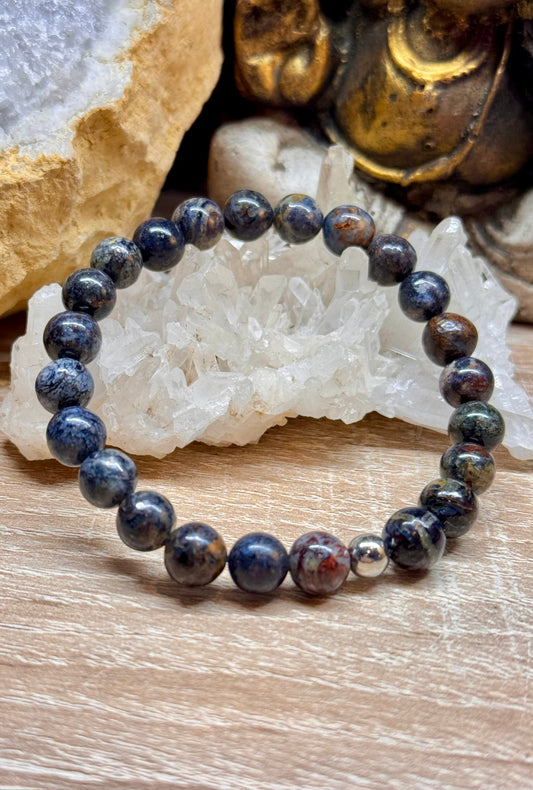 Bracelet de lithothérapie en piétersite