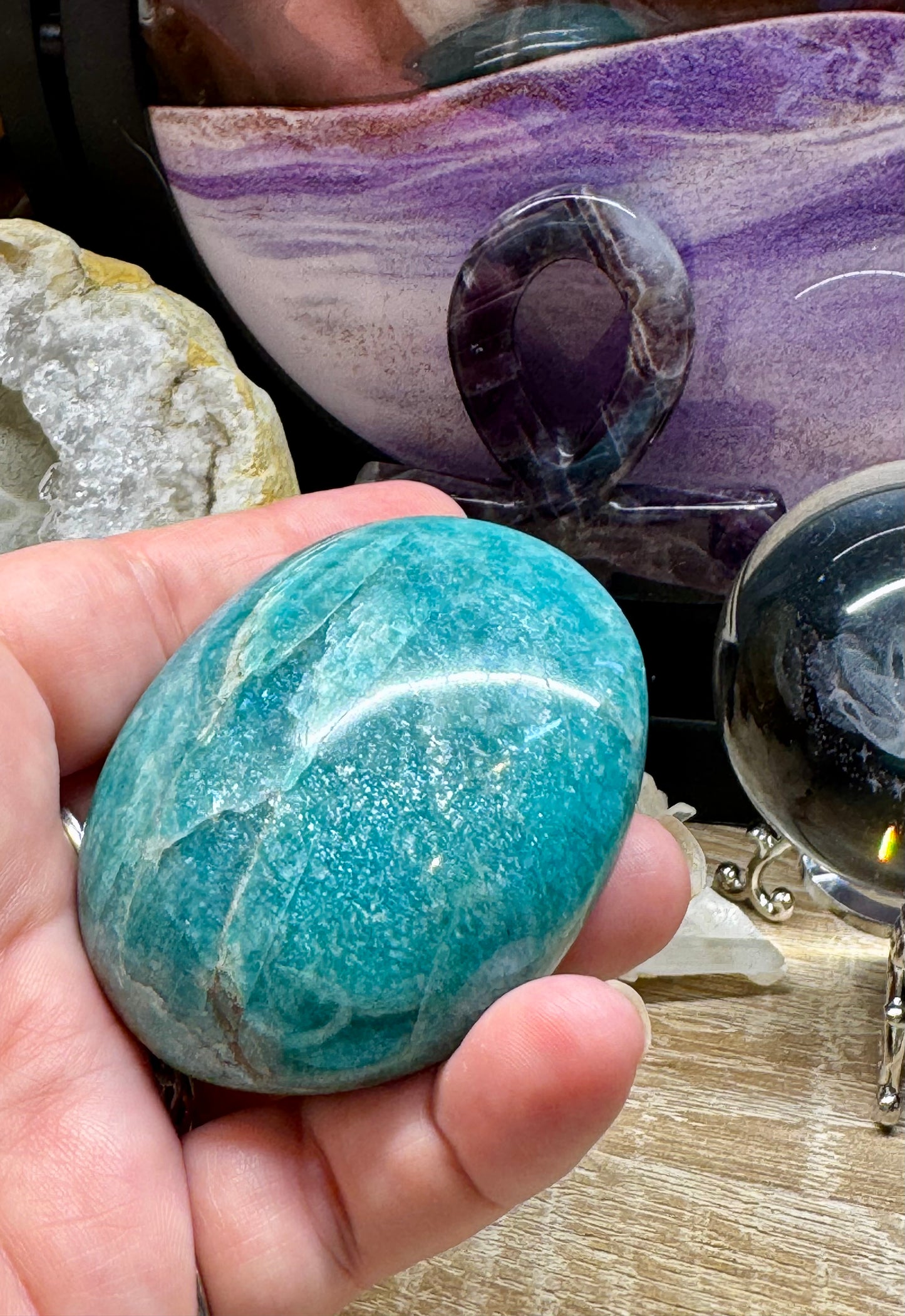 Galets d’Amazonite