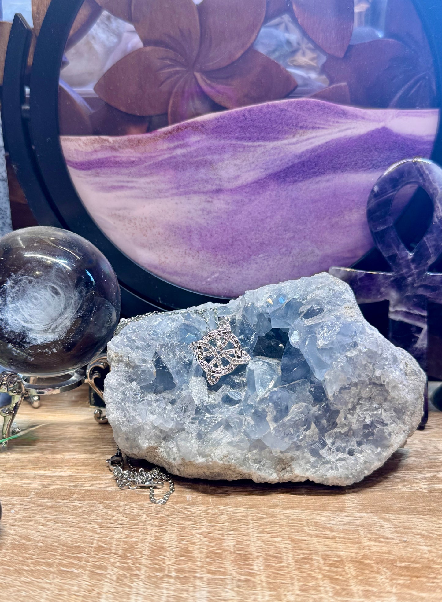 Collier Noeud de Sorcière en argent 925