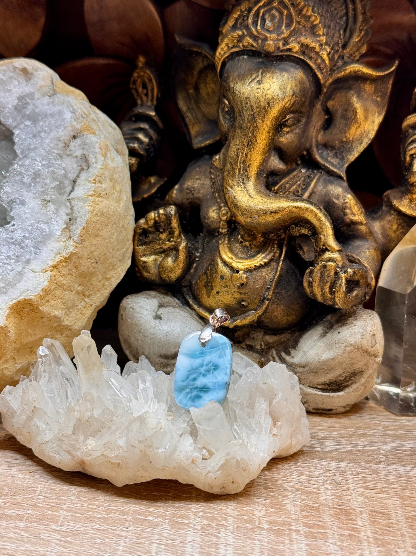 Pendentif de larimar