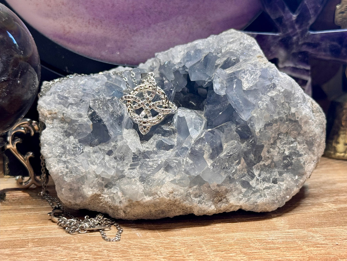 Collier Noeud de Sorcière en argent 925