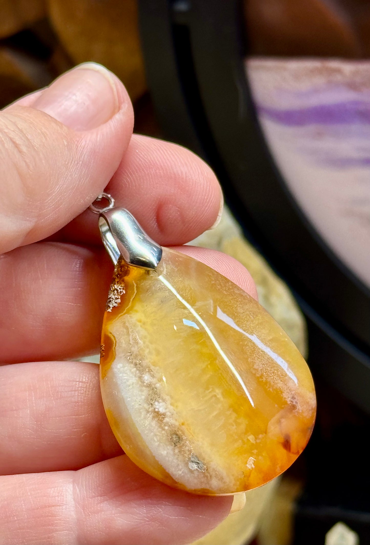 Pendentif de Cornaline
