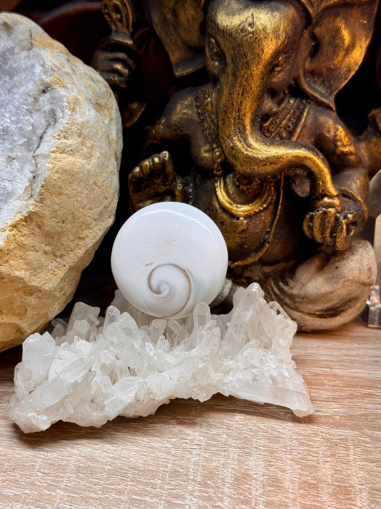 Galet rond Œil de Shiva