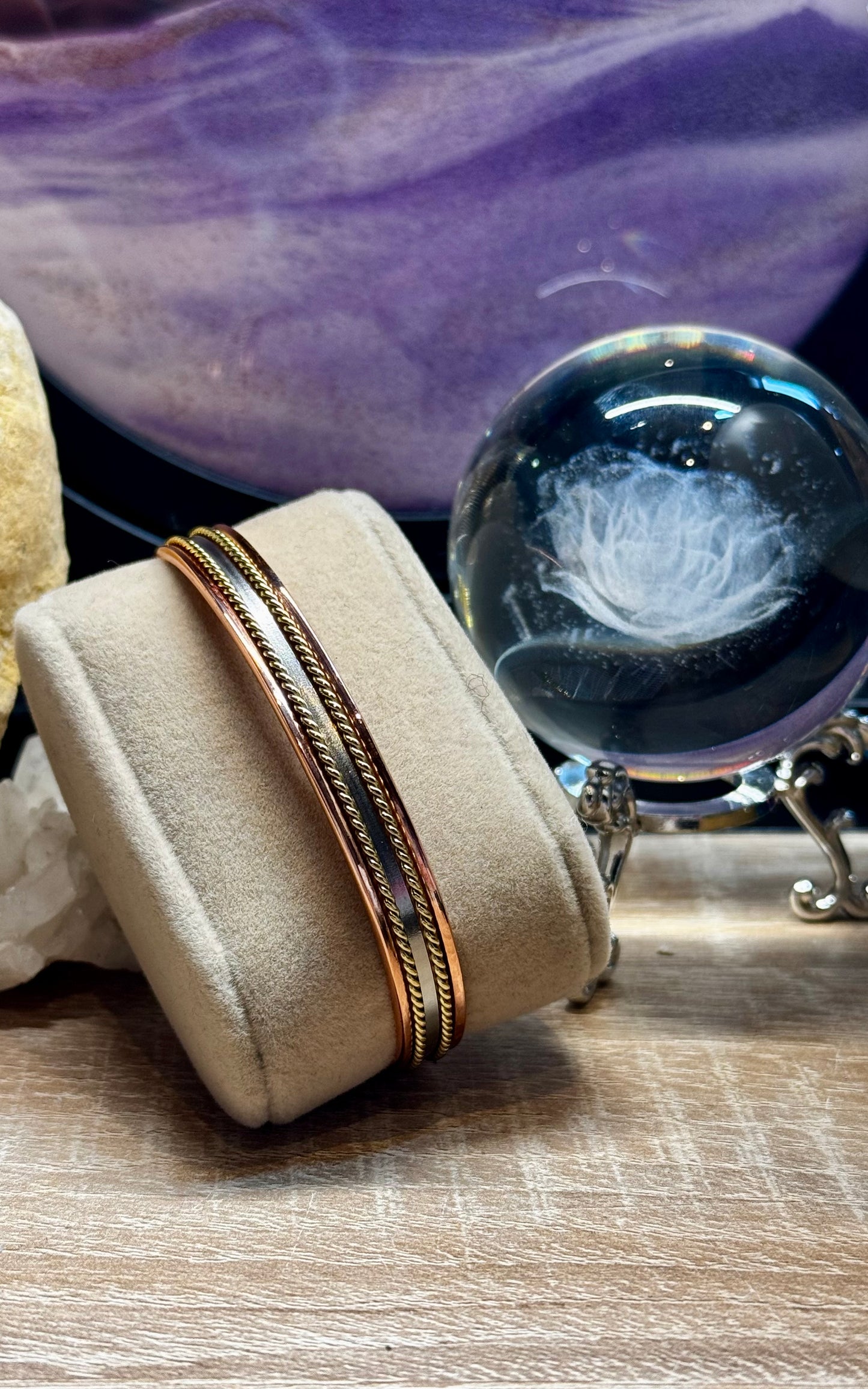 Bracelet magnétique en cuivre 1