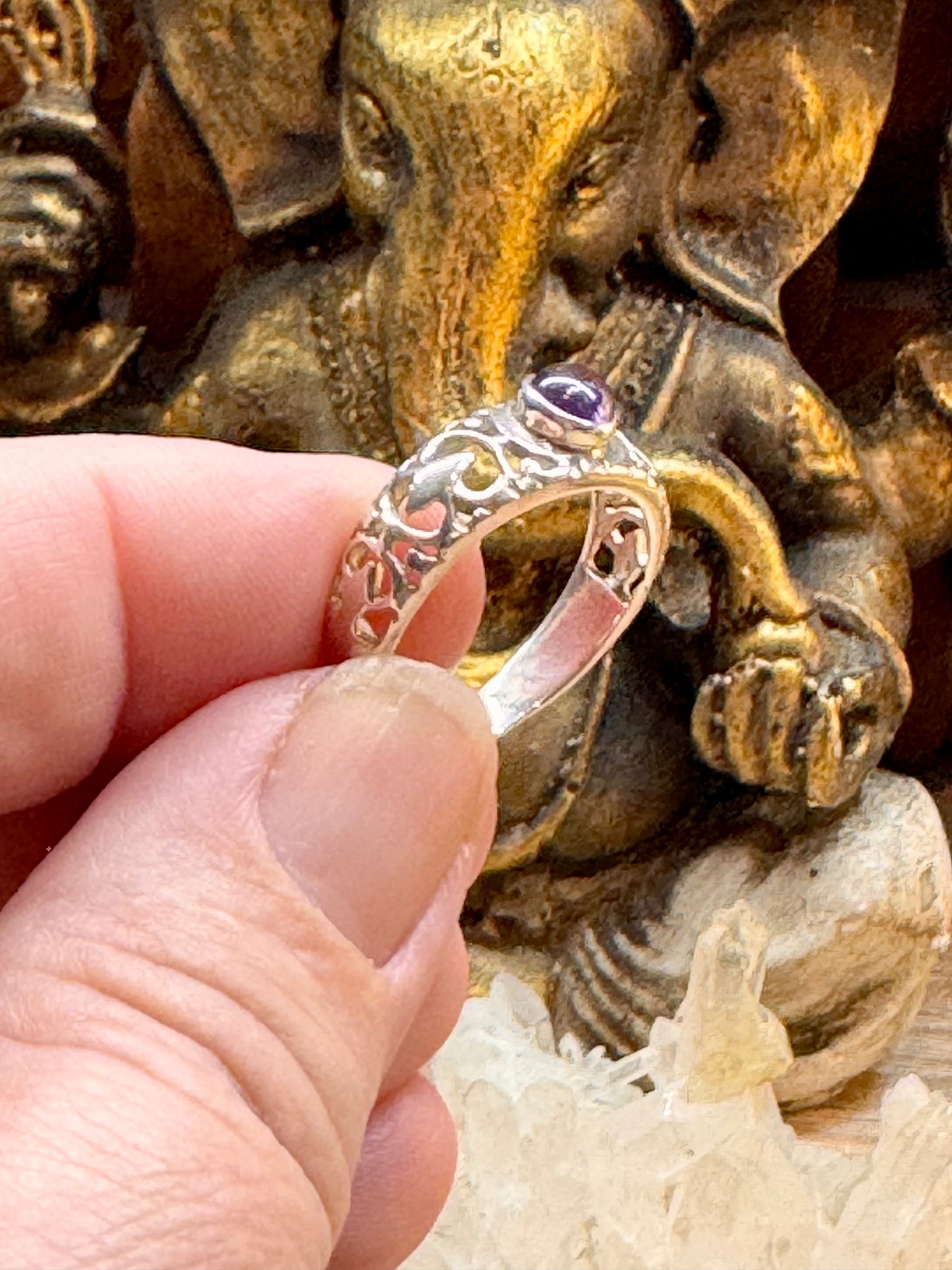 Bague Améthyste T56