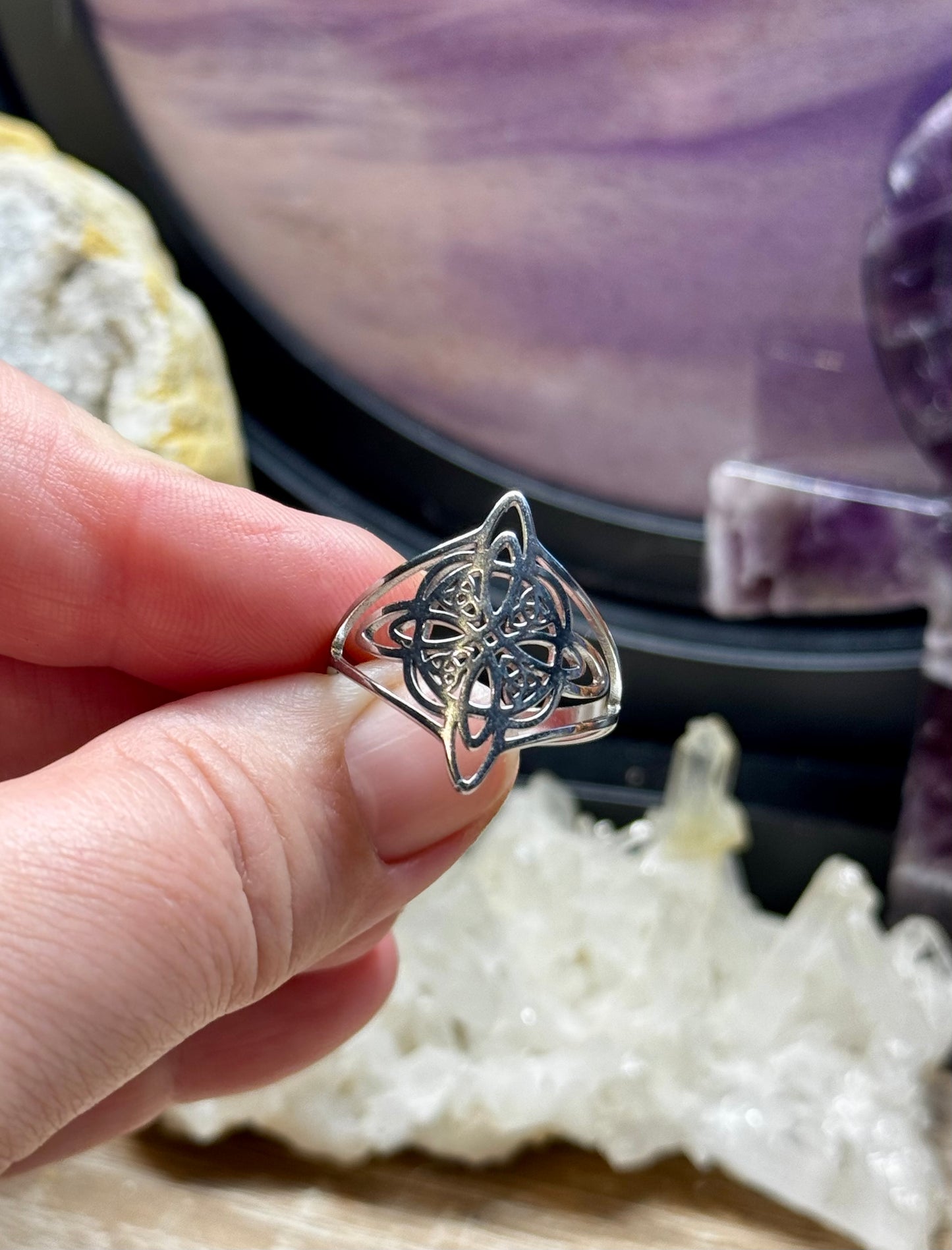 Bague Noeud de sorcière T60