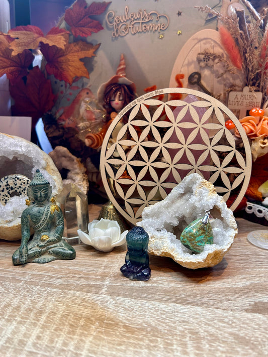 Pendentif de chrysocolle
