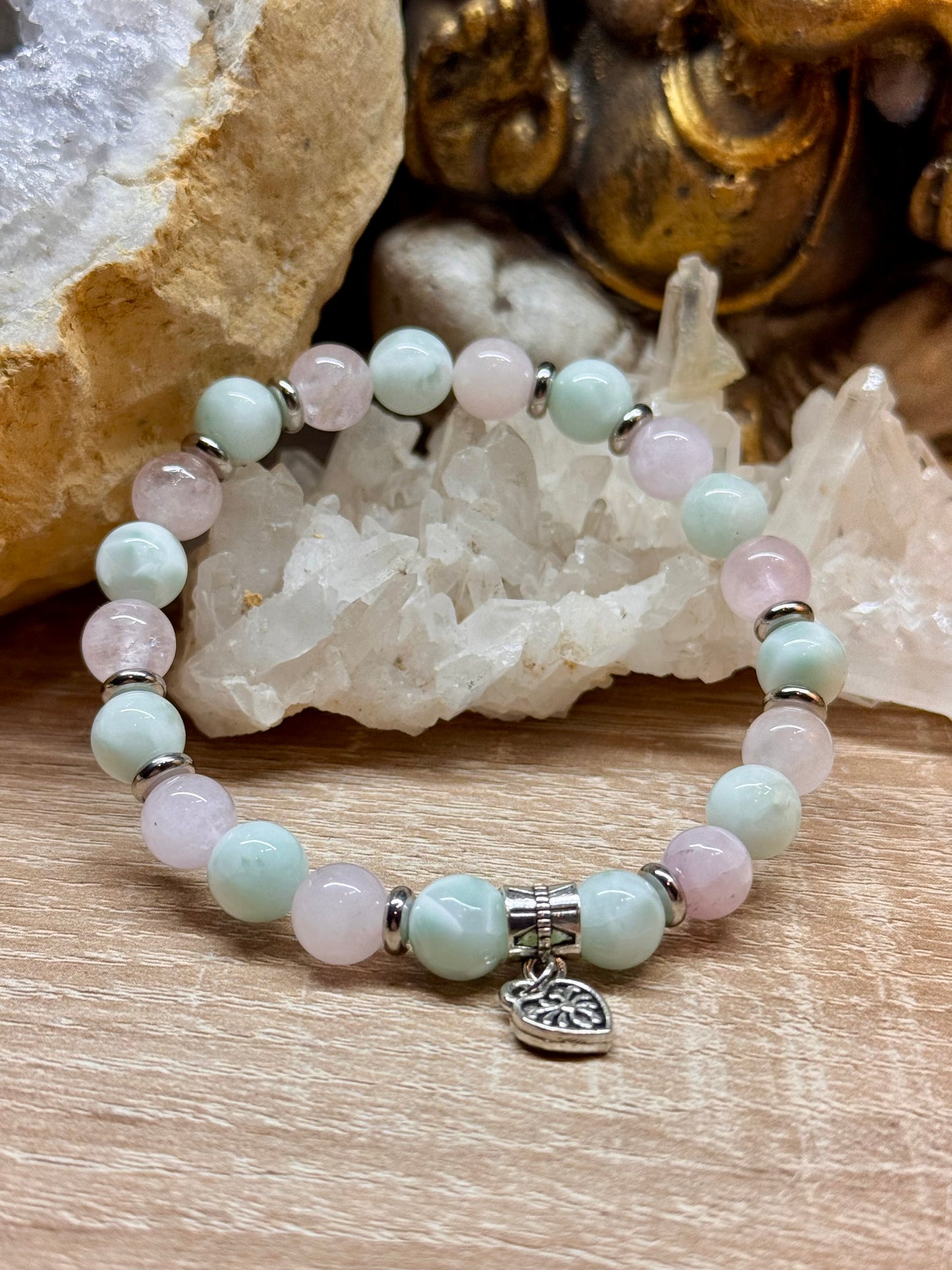 Bracelet "Compassion, Amour et Bonheur"