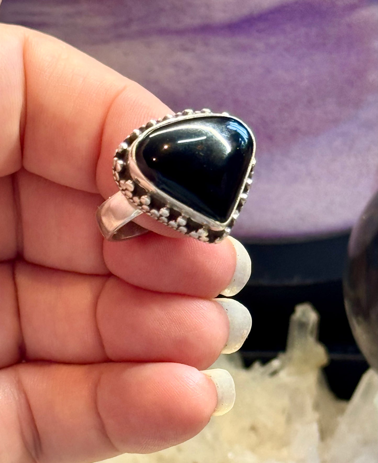 Bague en Onyx T57