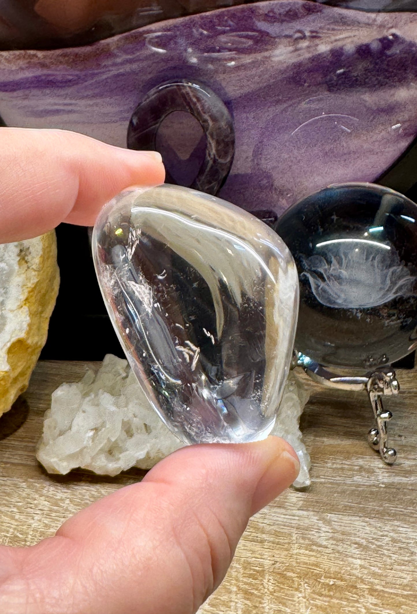 Galets de Quartz Cristal