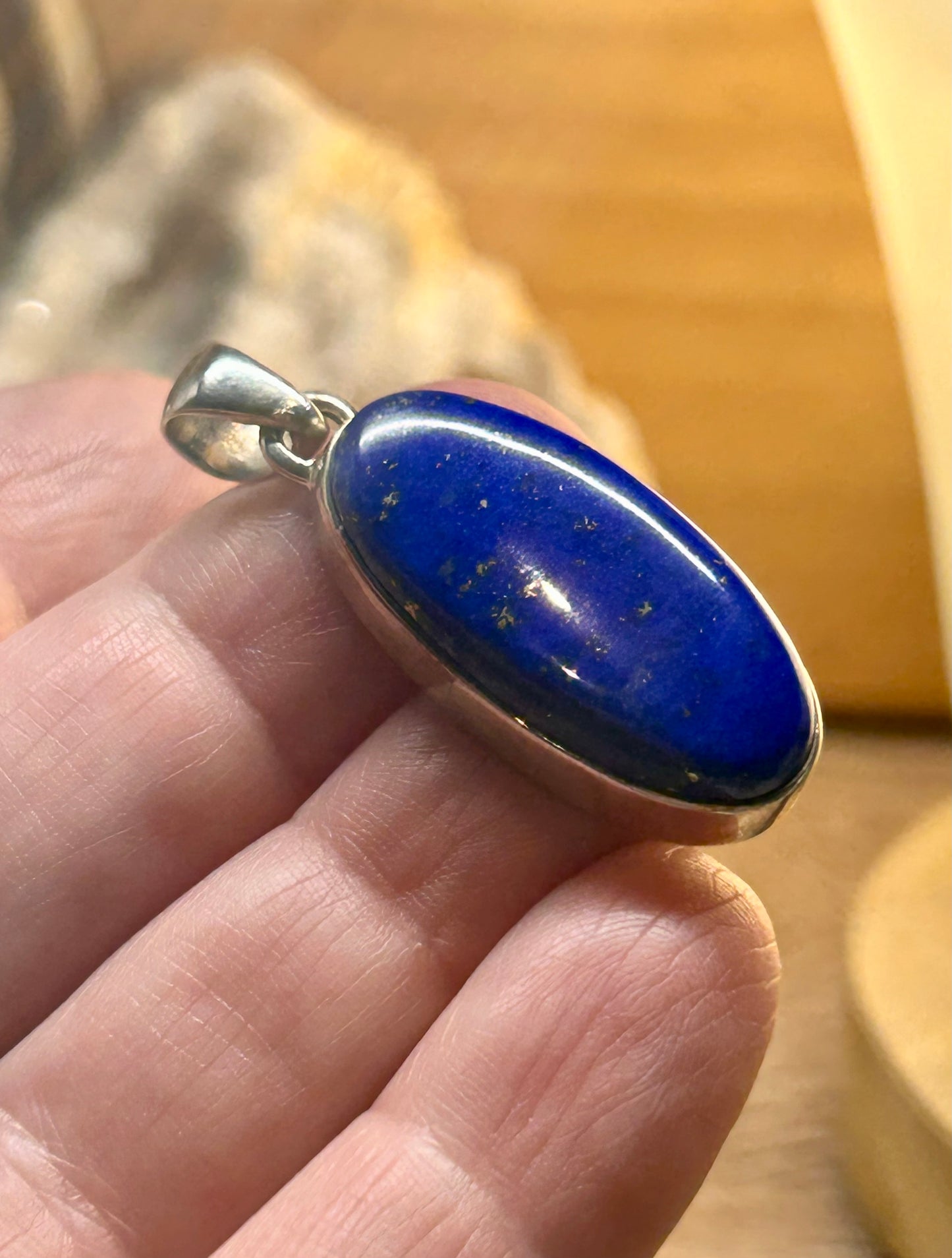 Pendentif de lapis-lazuli