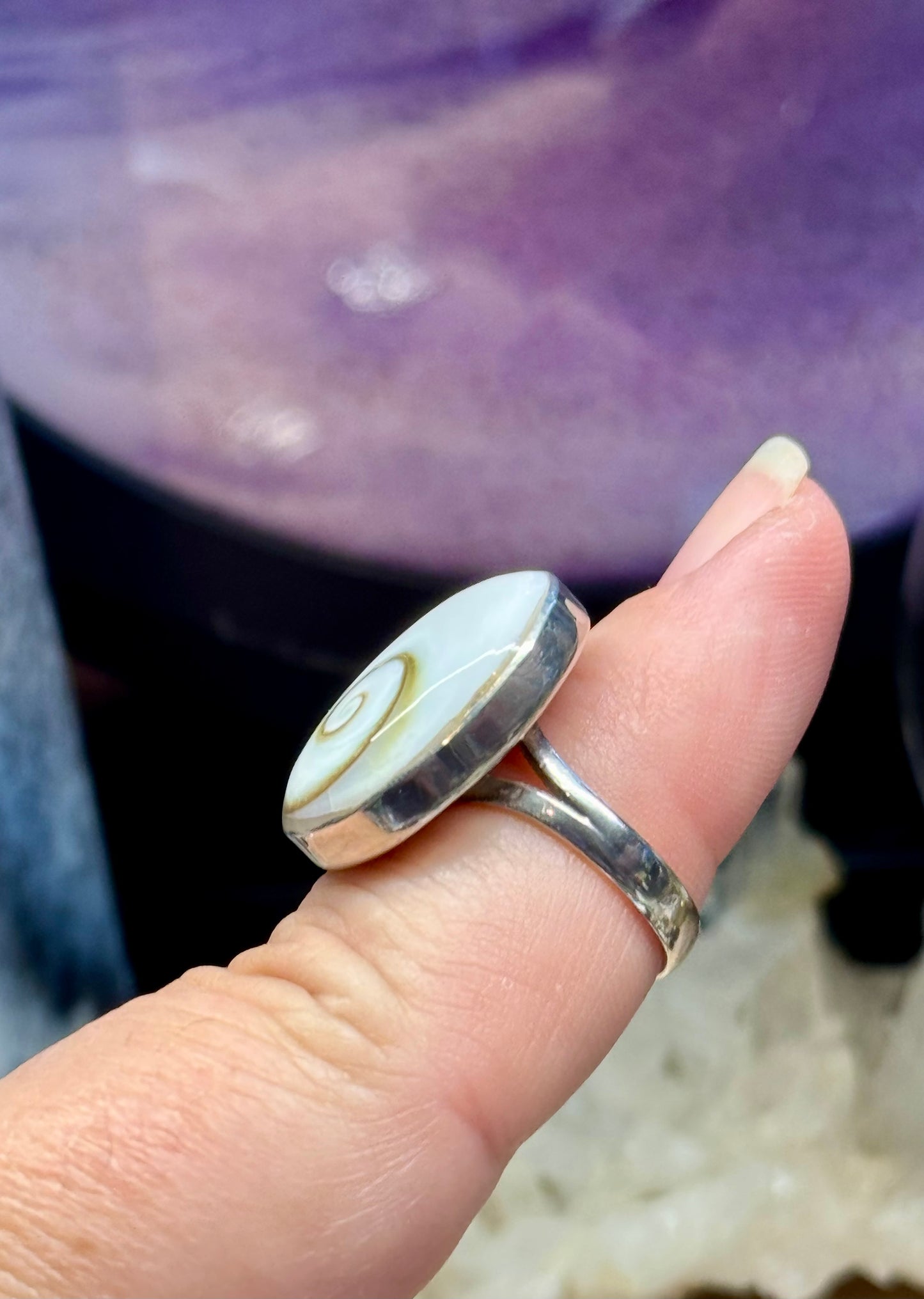 Bague Oeil de Shiva T51