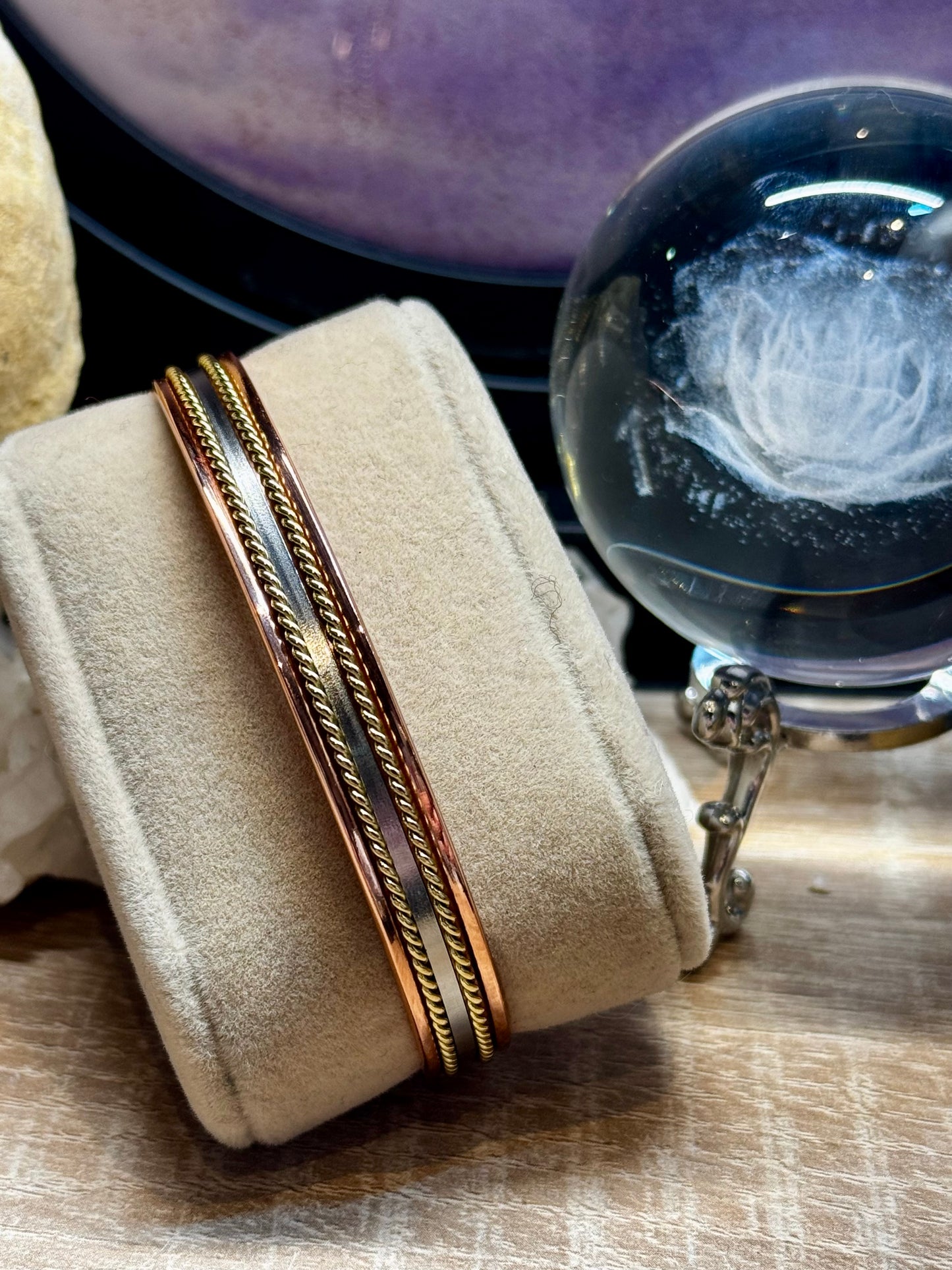 Bracelet magnétique en cuivre 1