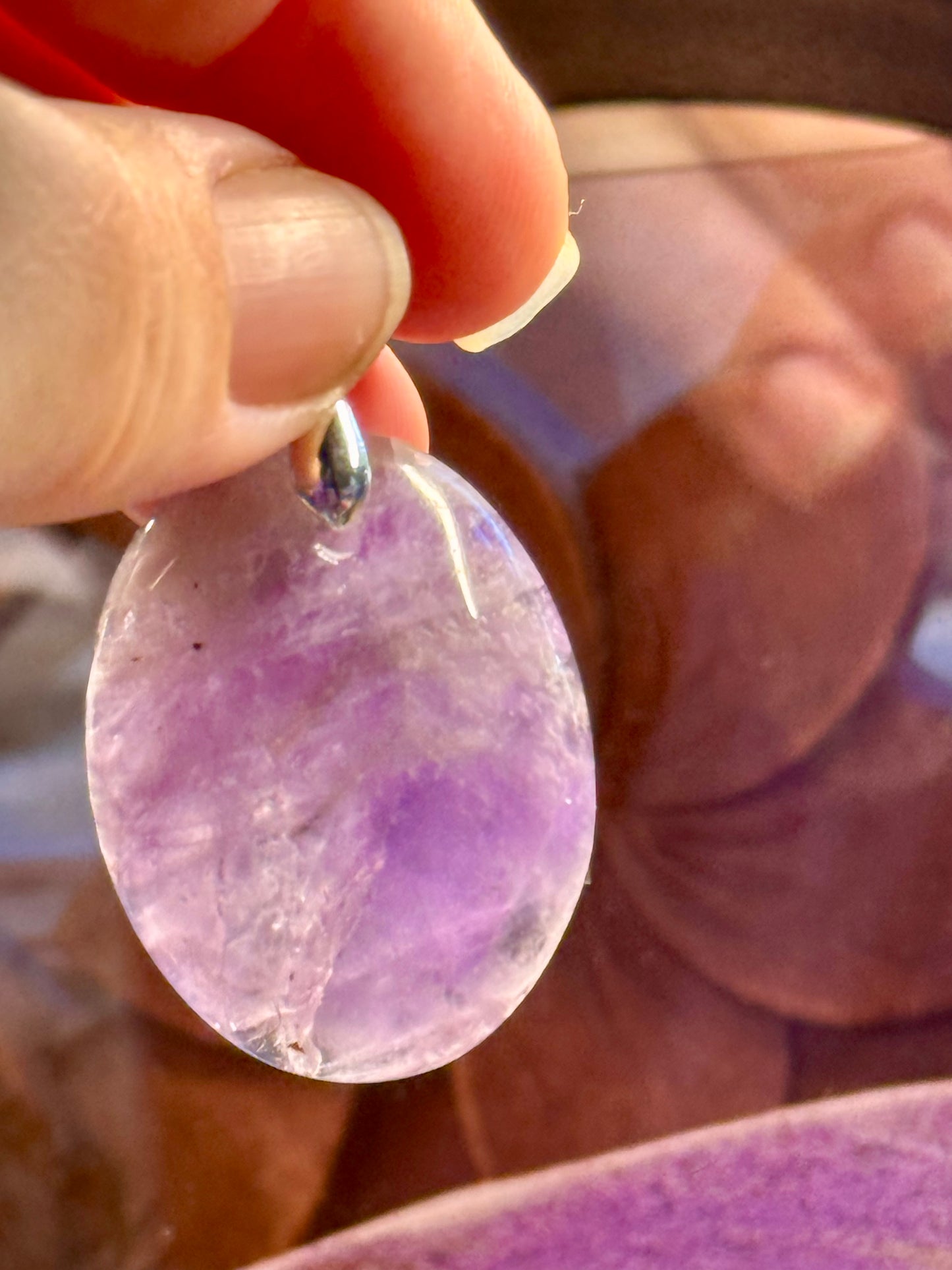 Pendentif en améthyste 2