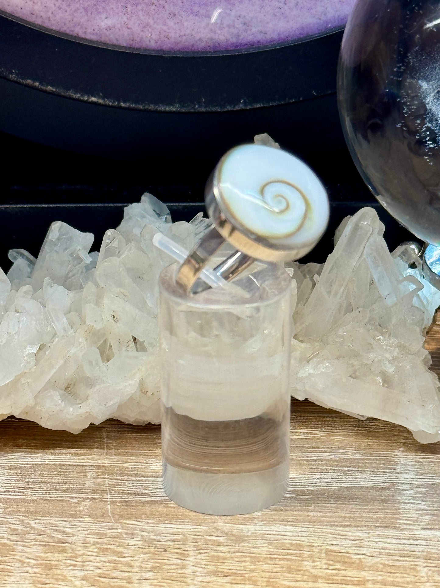 Bague Oeil de Shiva rond T51