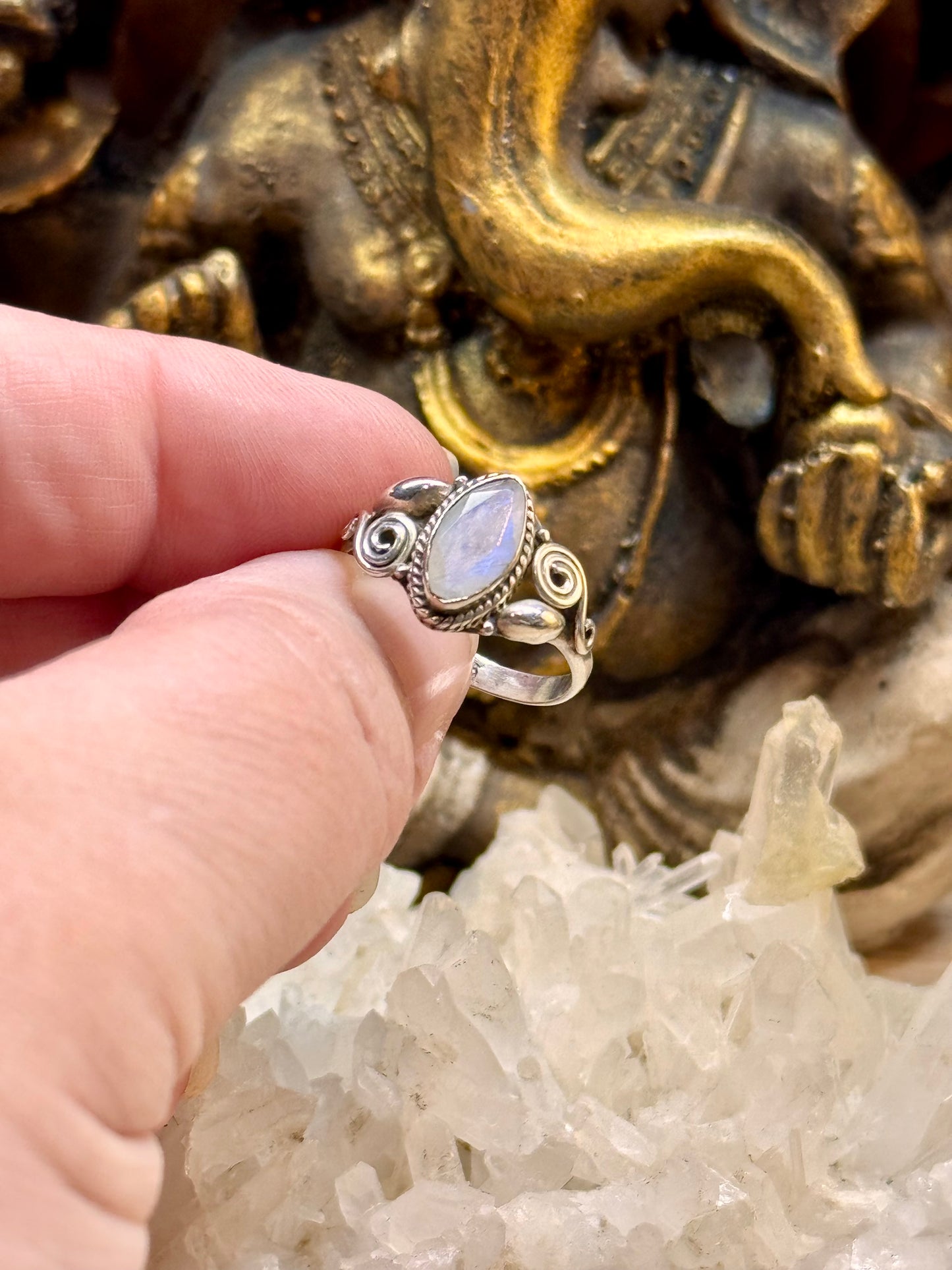 Bague Pierre de lune T54