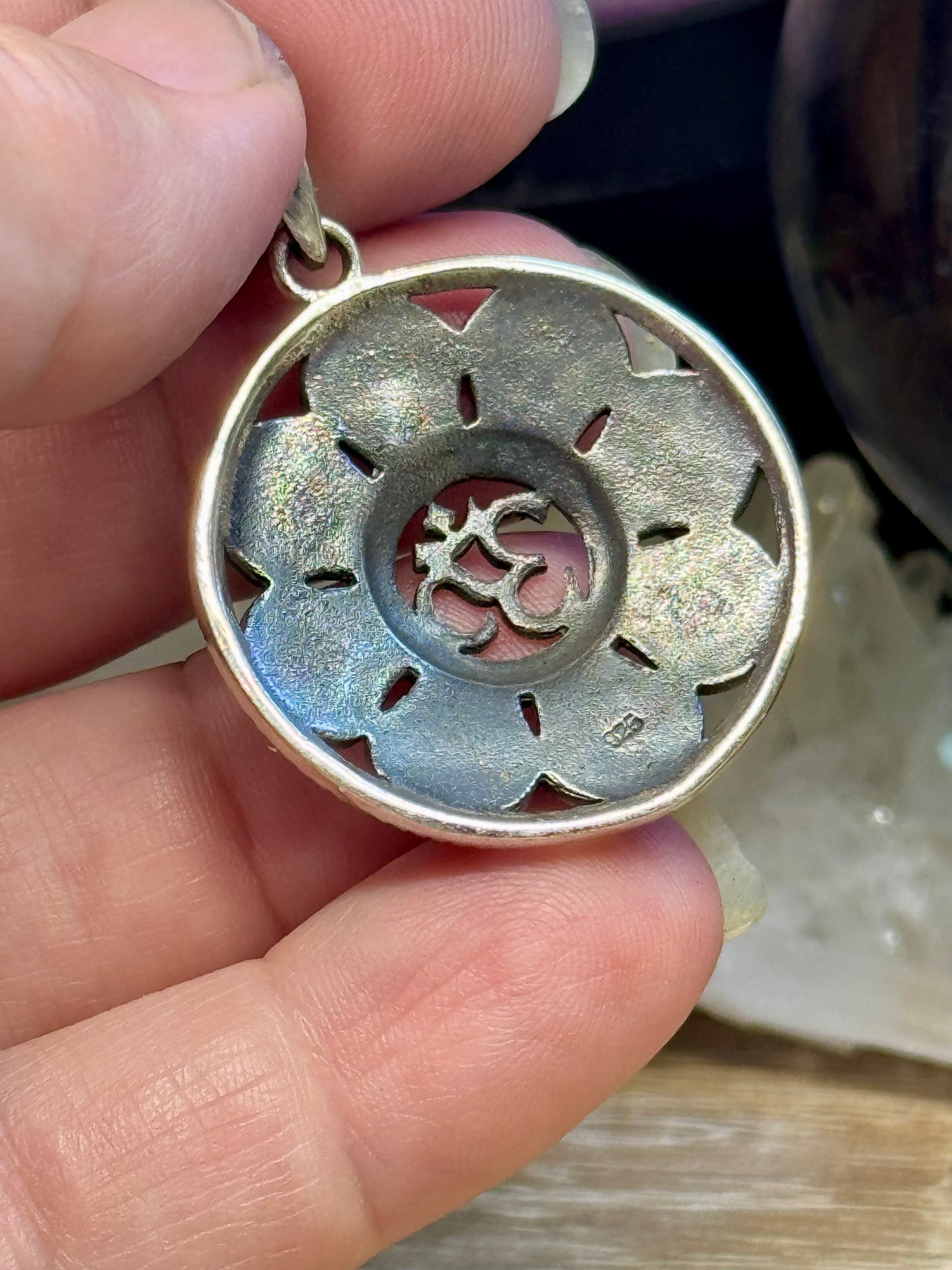 Pendentif Ôm et Signes du zodiaque