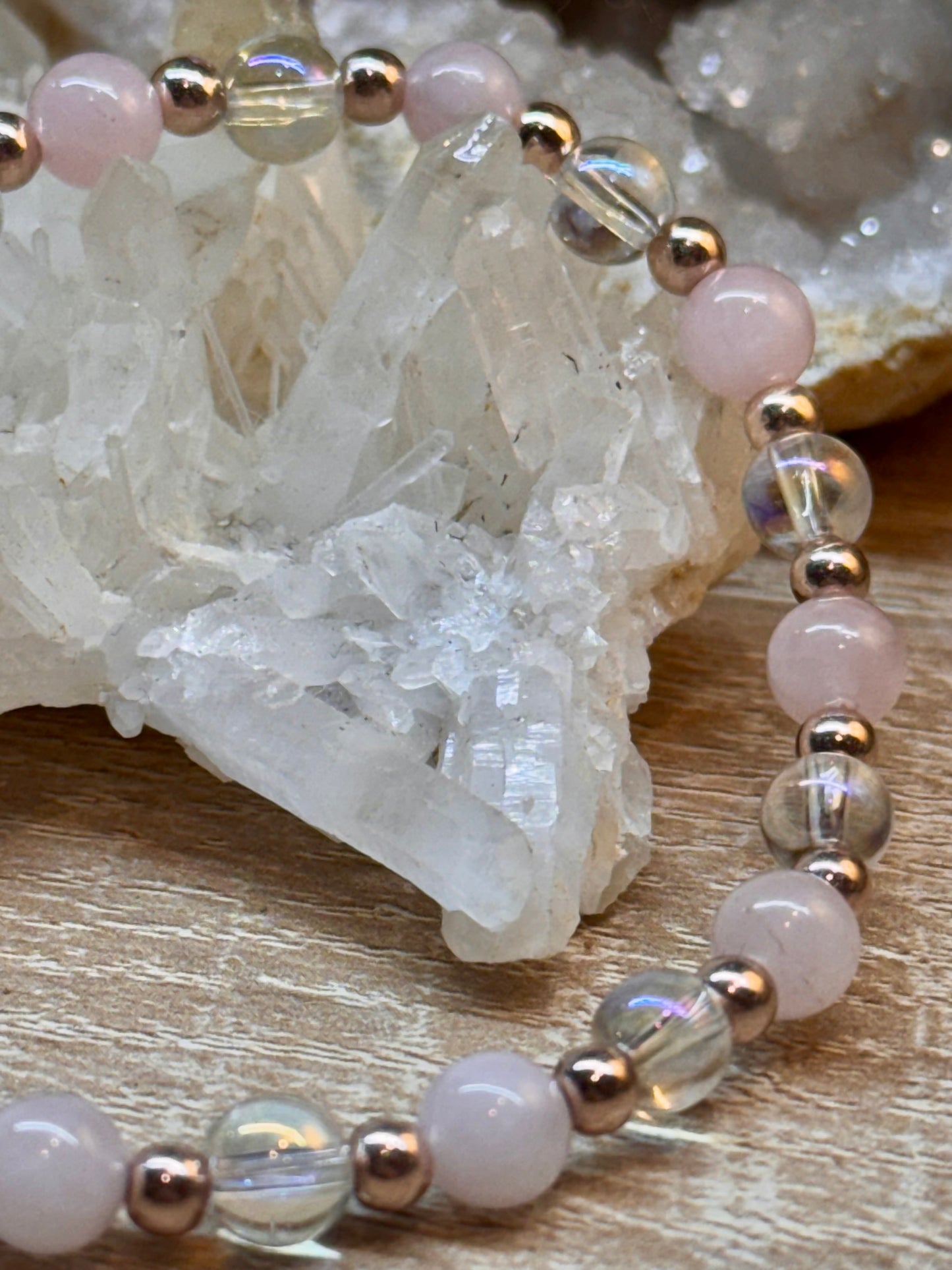 Bracelet "Amour Inconditionnel, Tranquillité et Joie"