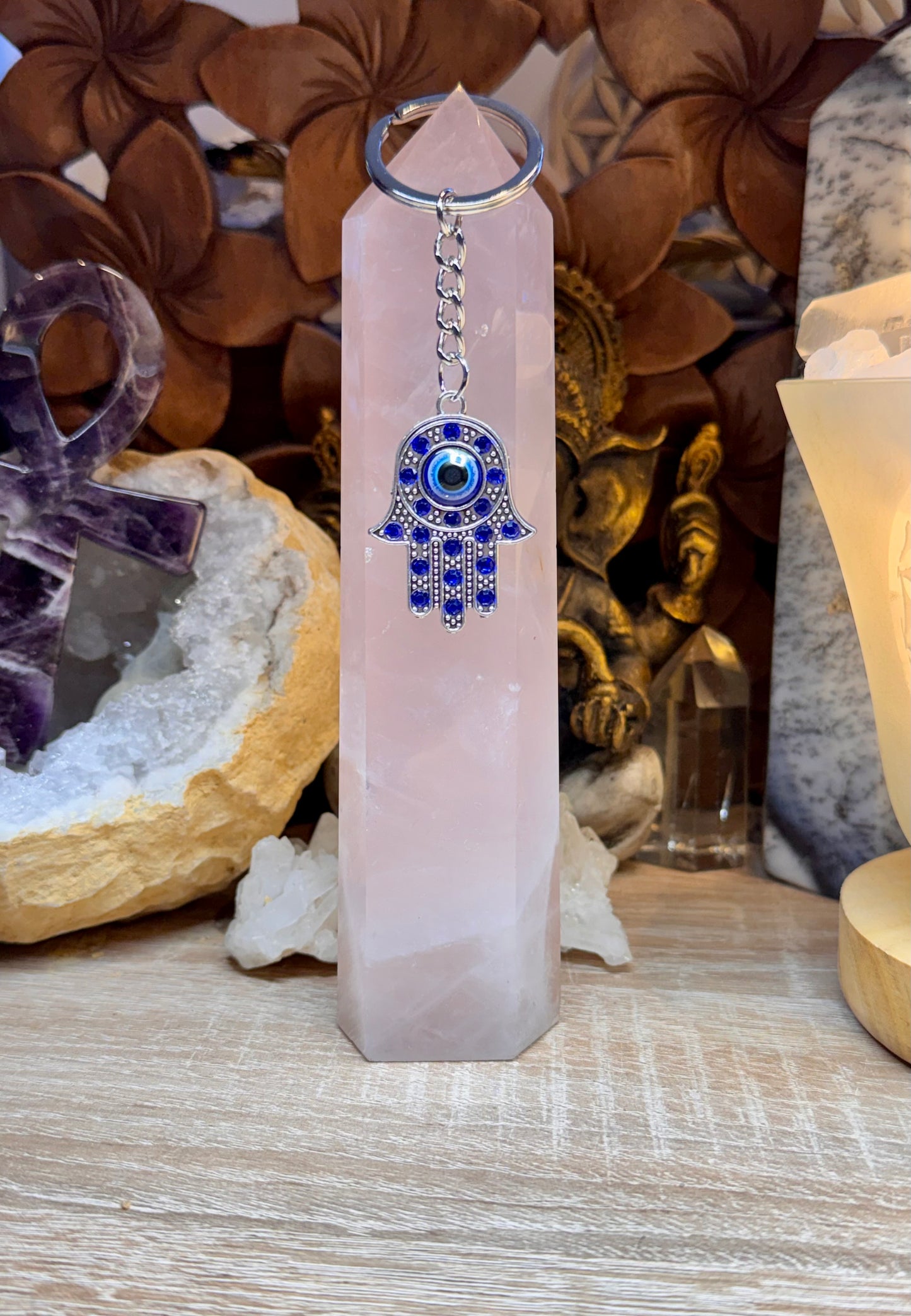 Porte clé Œil de Nazar - Main de Fatma