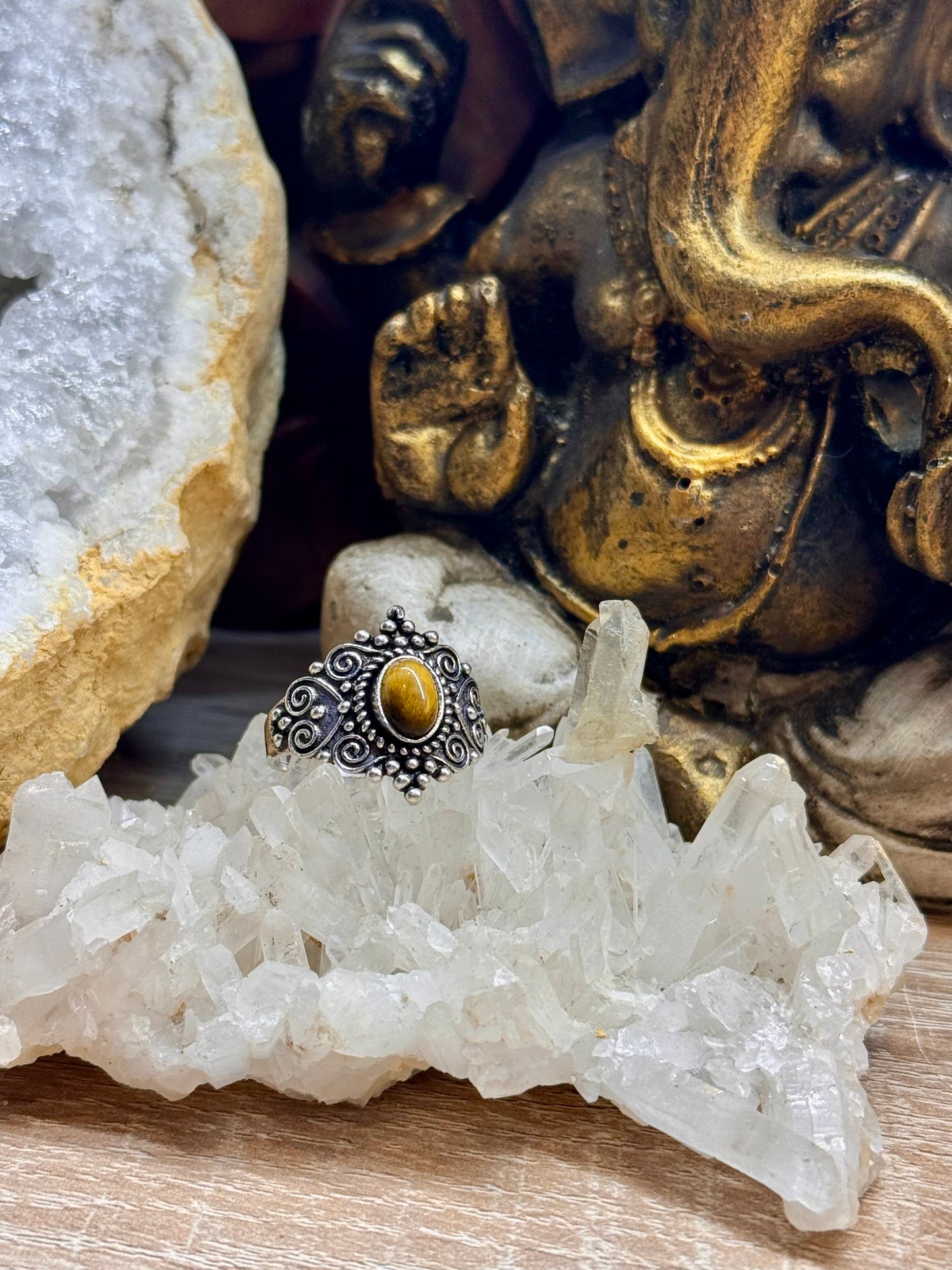 Bague Oeil de tigre T56