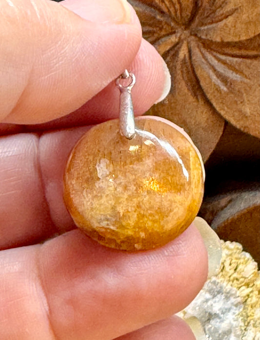 Pendentif de pierre de soleil extra