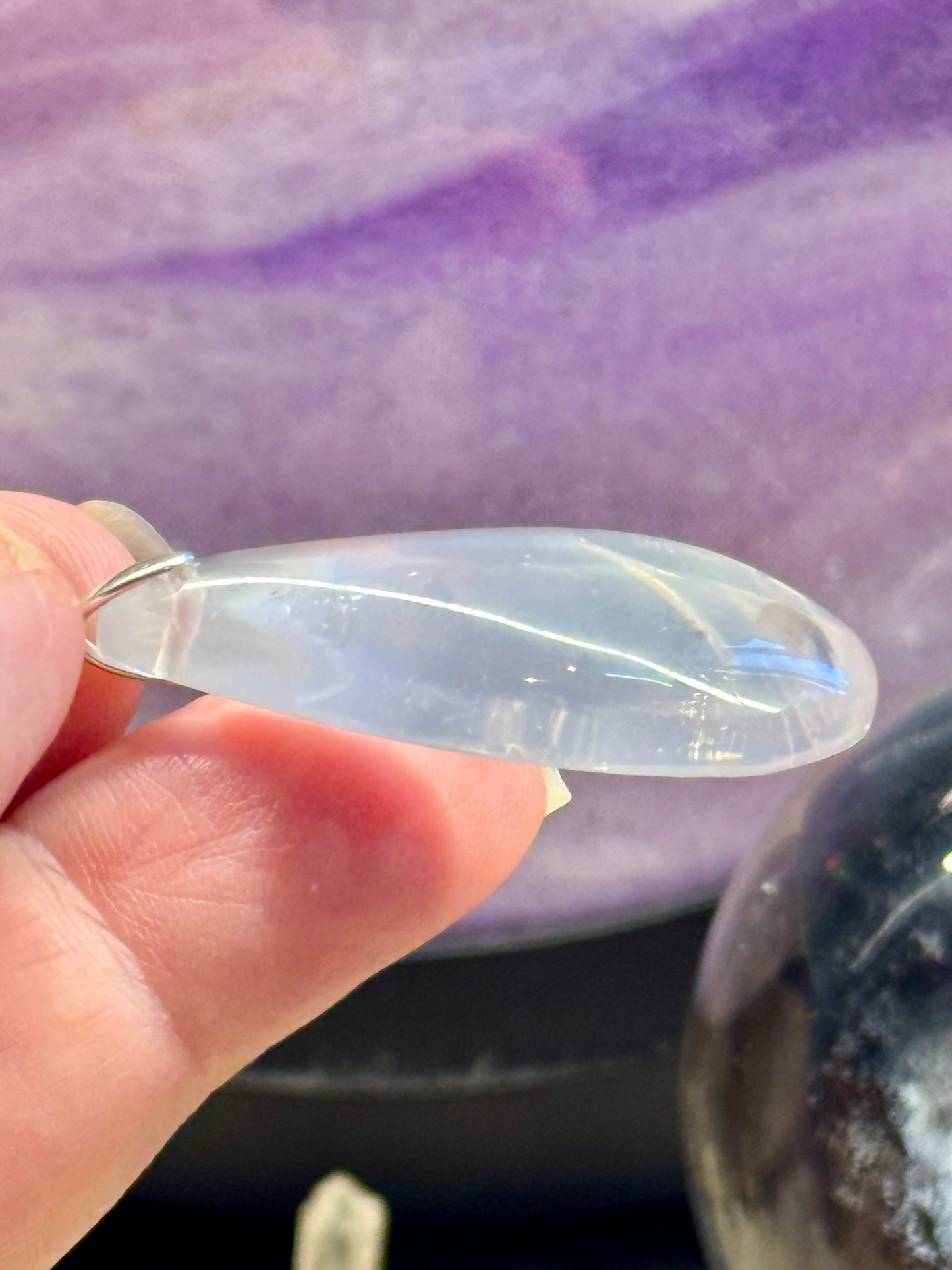 Pendentif de Quartz Laiteux
