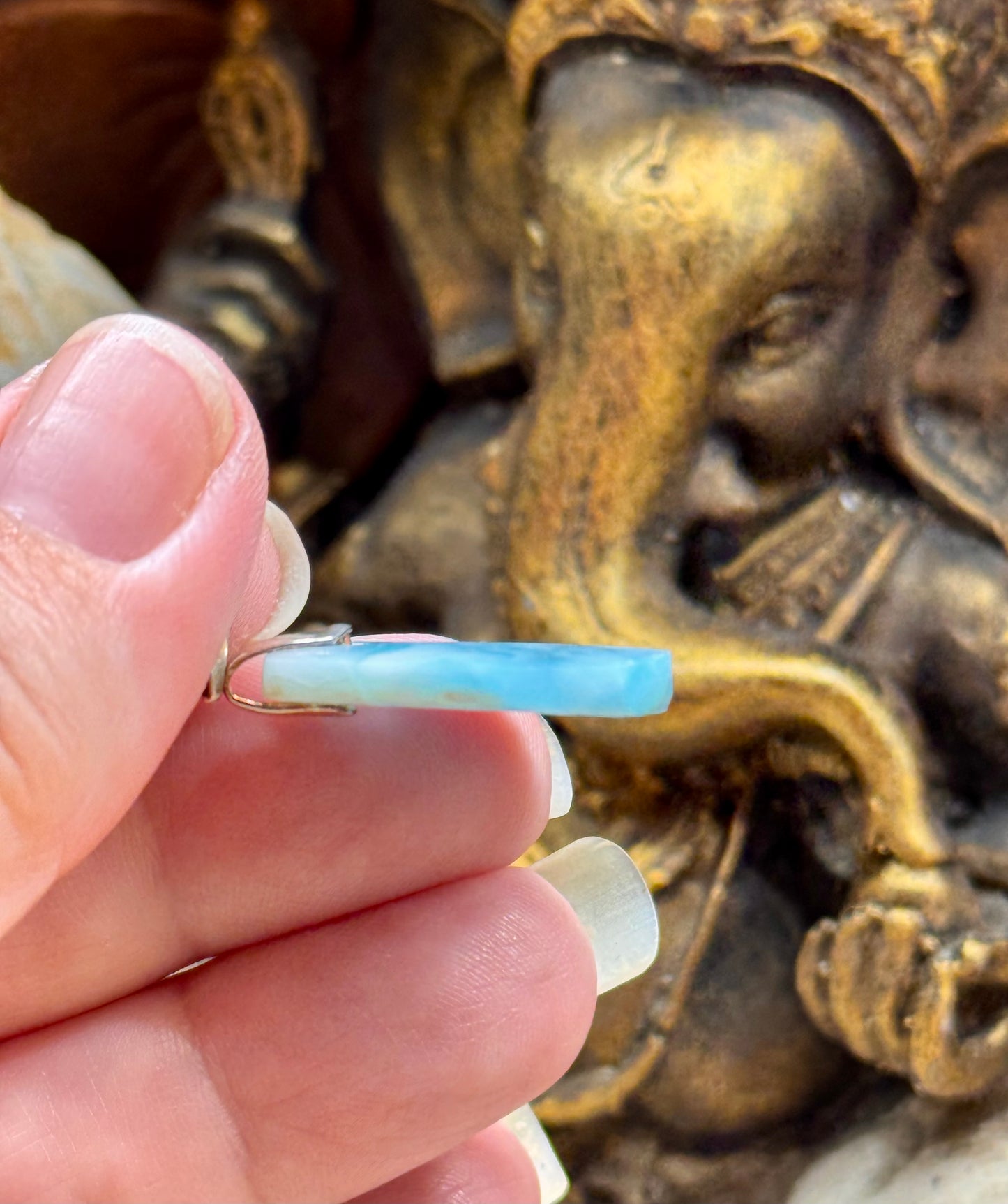Pendentif de larimar
