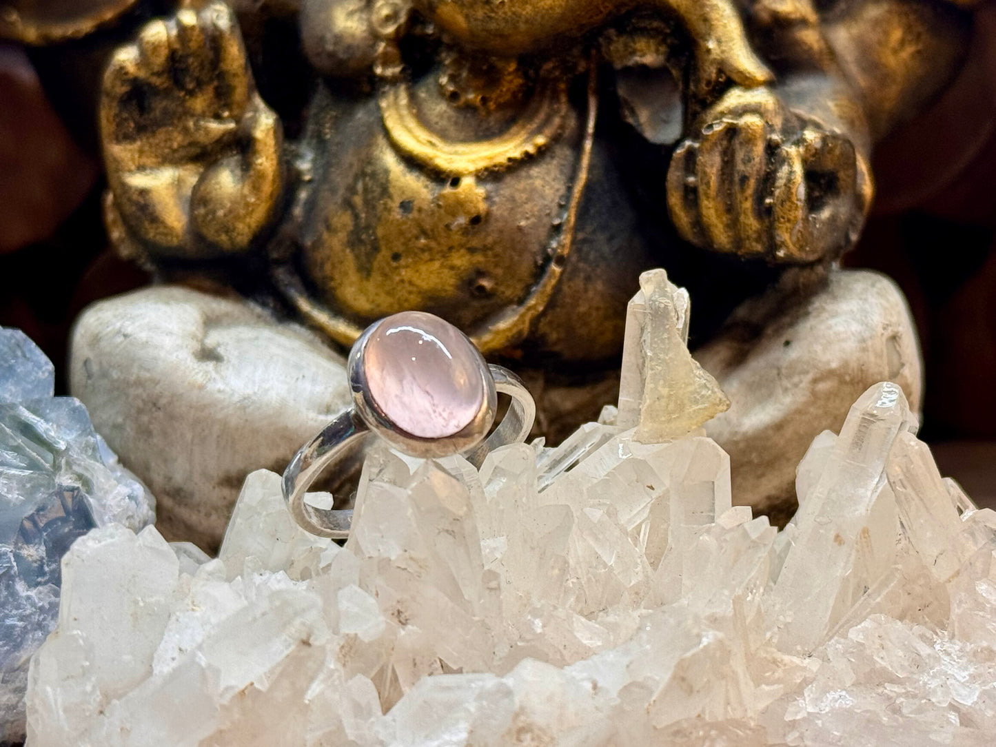 Bague Quartz Rose