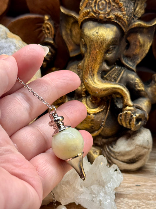 Pendule sphérique en Jade