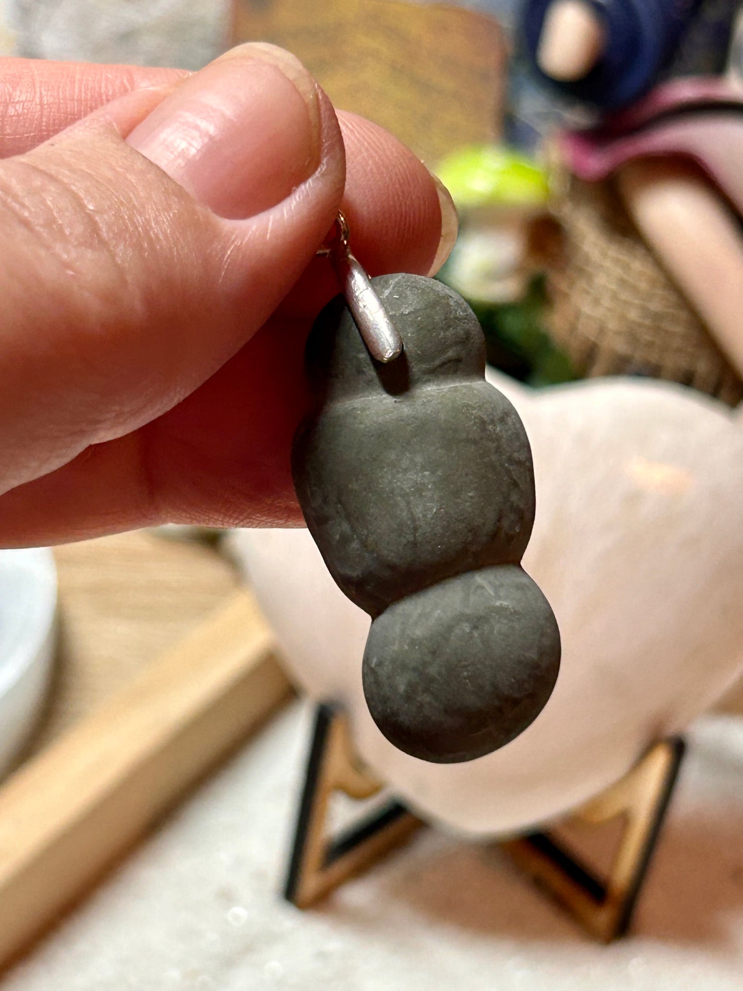 Pendentif de pierre de fée